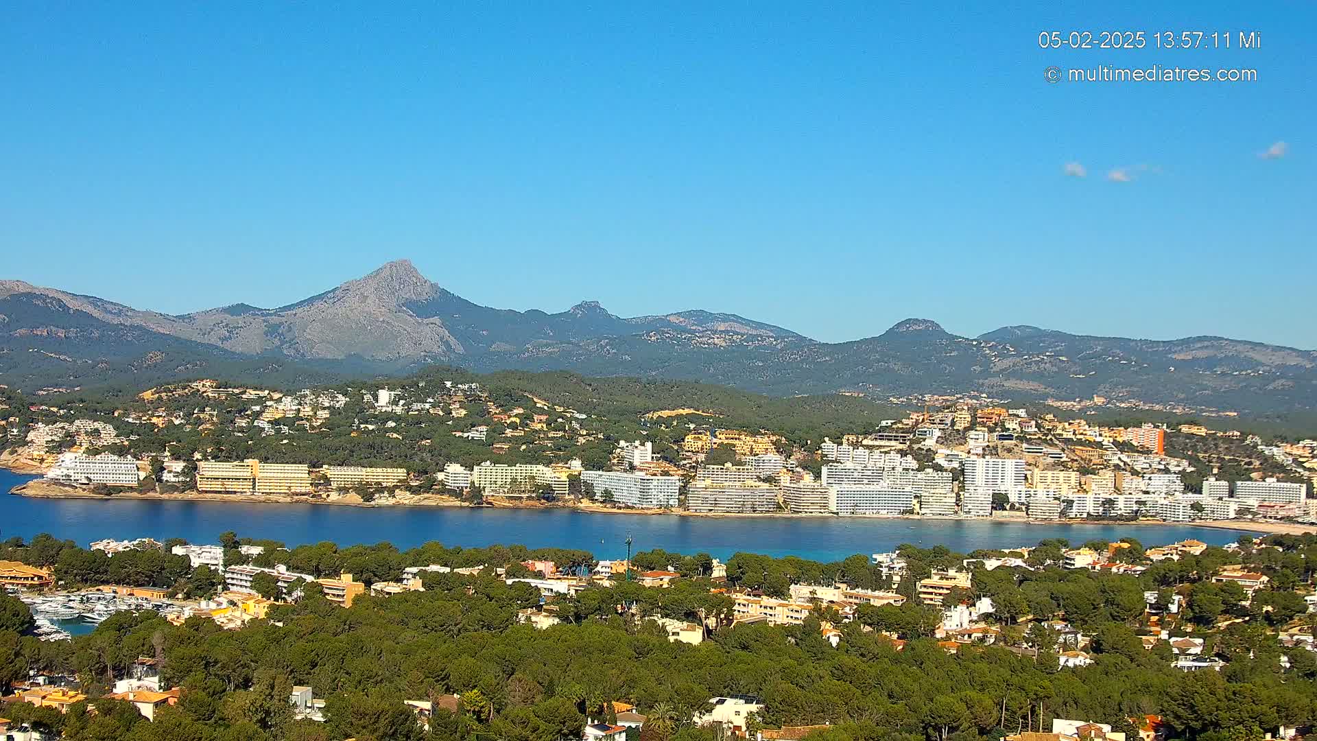 Mallorca, Santa Ponsa City Live Cam - Balearic Islands, Spain