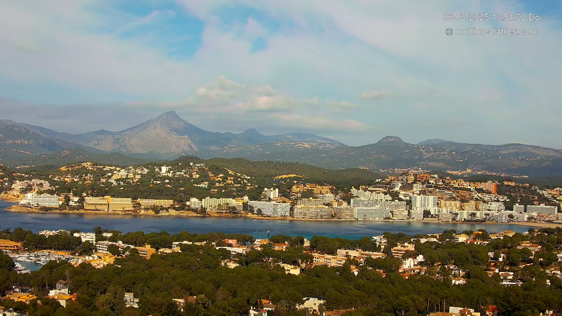 Mallorca, Santa Ponsa City Live Cam - Balearic Islands, Spain
