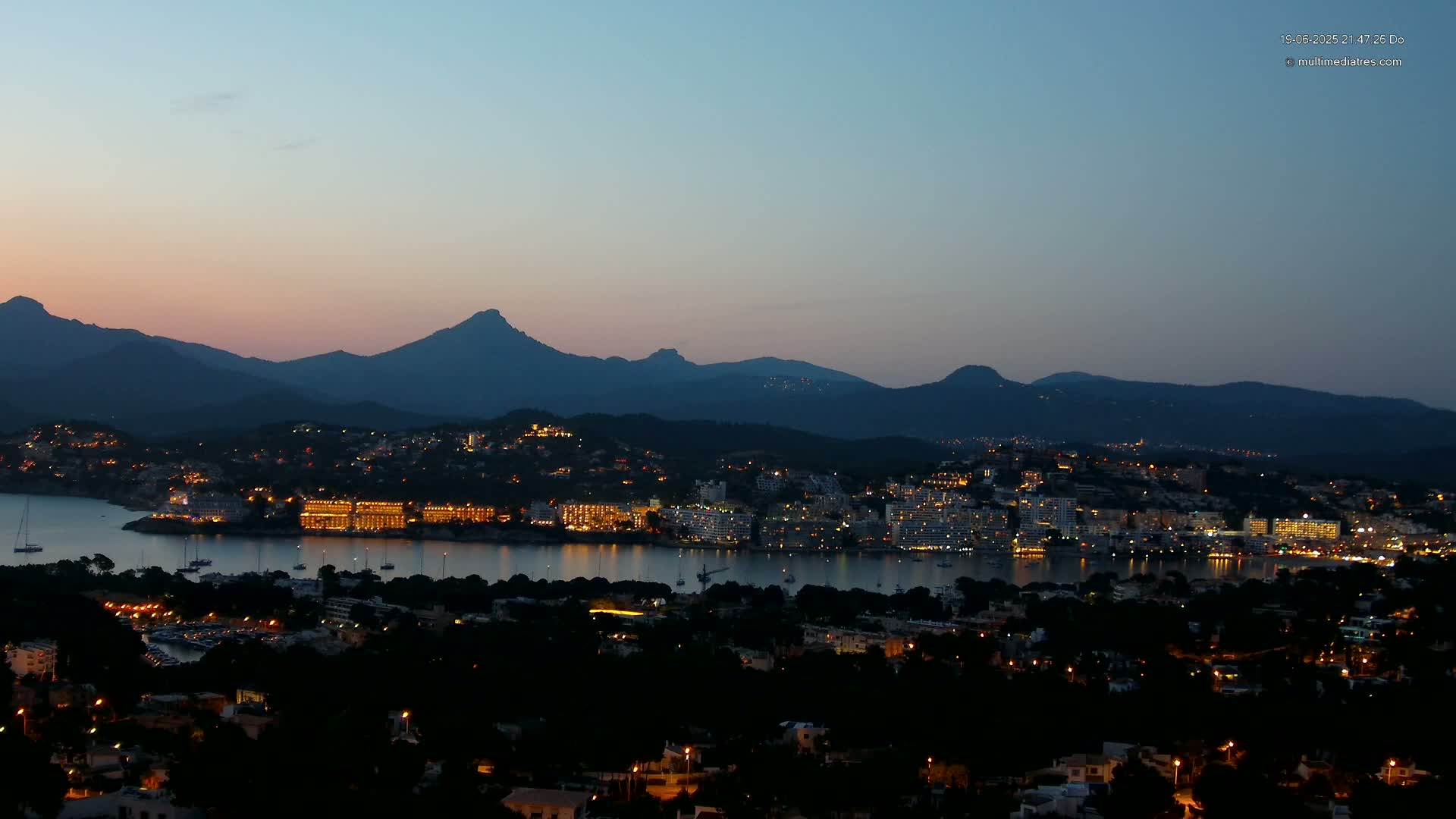 Mallorca, Santa Ponsa City Live Cam - Balearic Islands, Spain