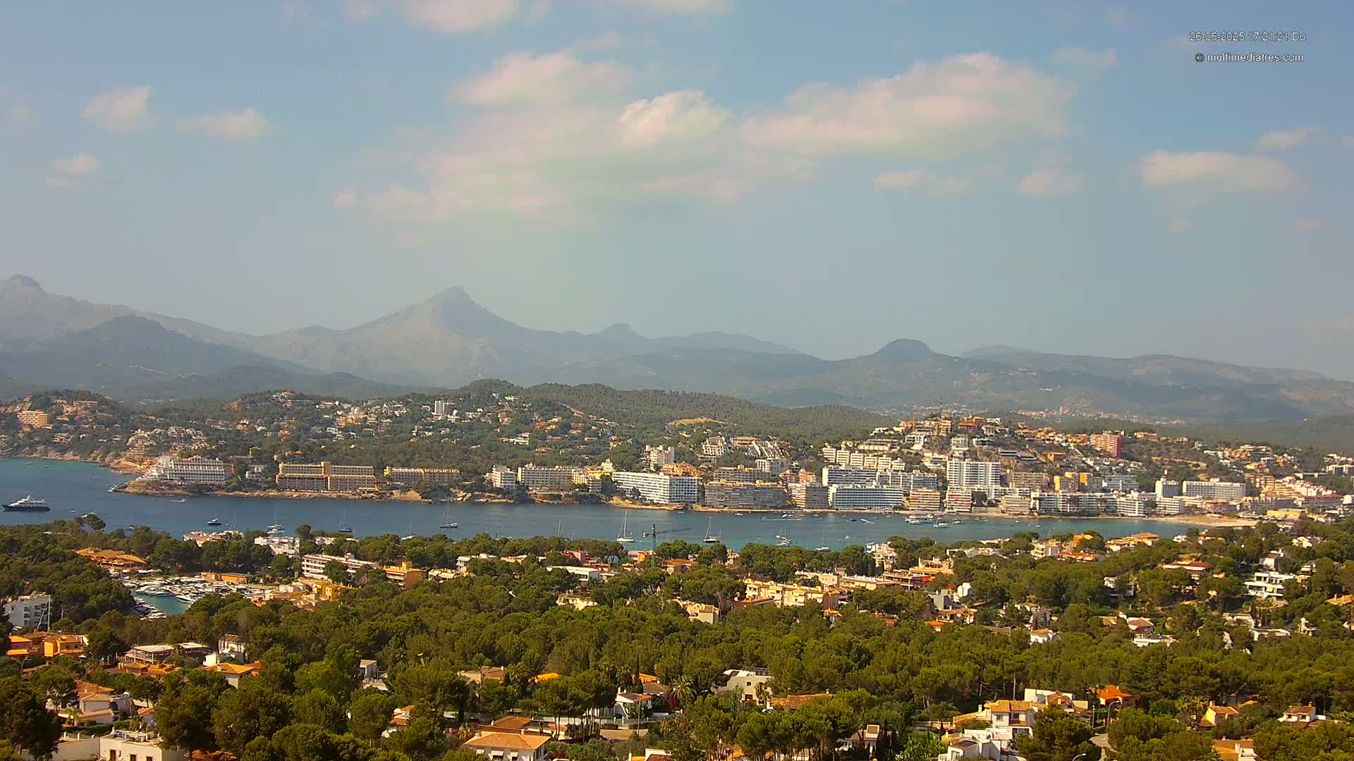 Mallorca, Santa Ponsa City Live Cam - Balearic Islands, Spain