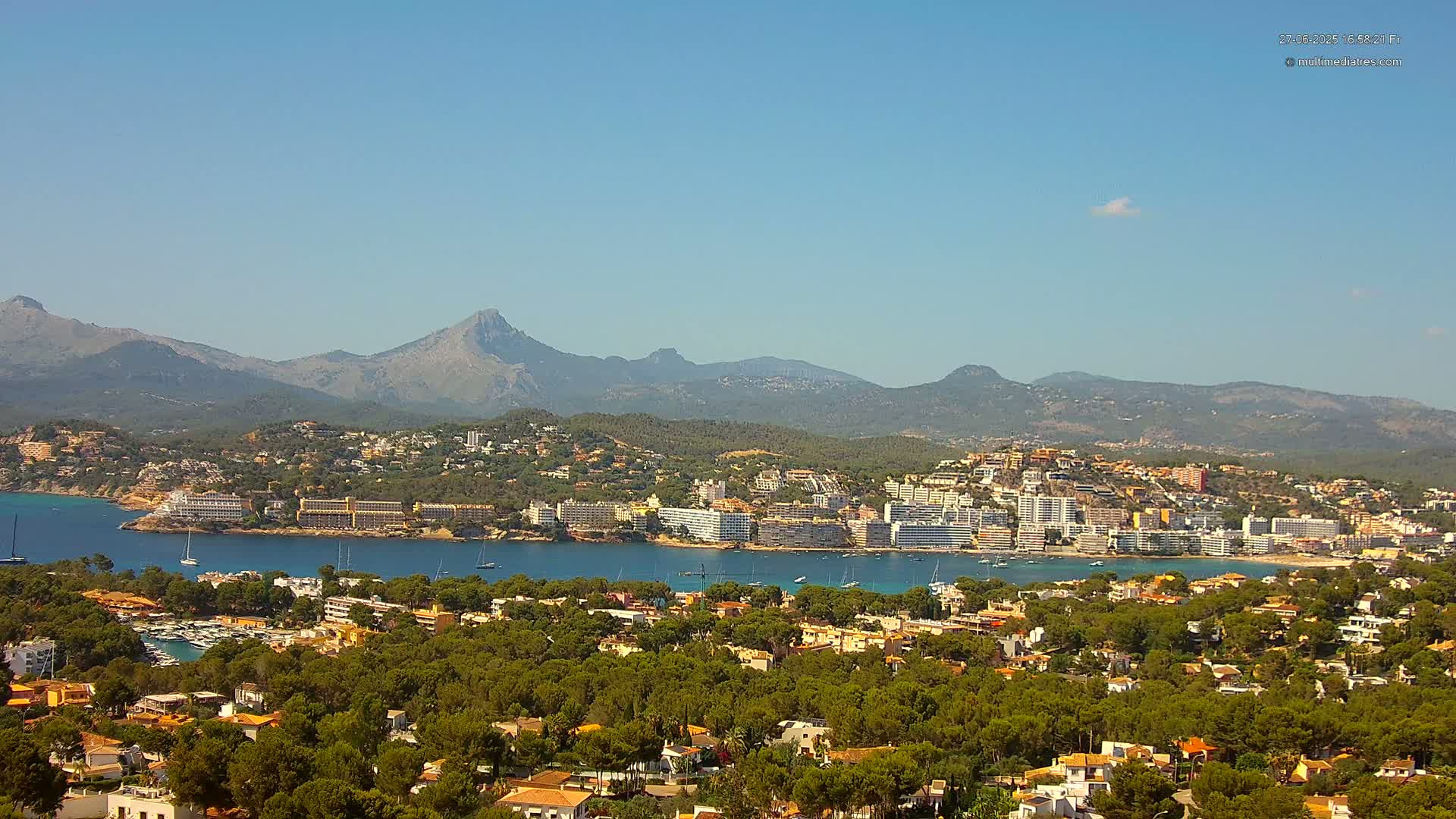 Mallorca, Santa Ponsa City Live Cam - Balearic Islands, Spain