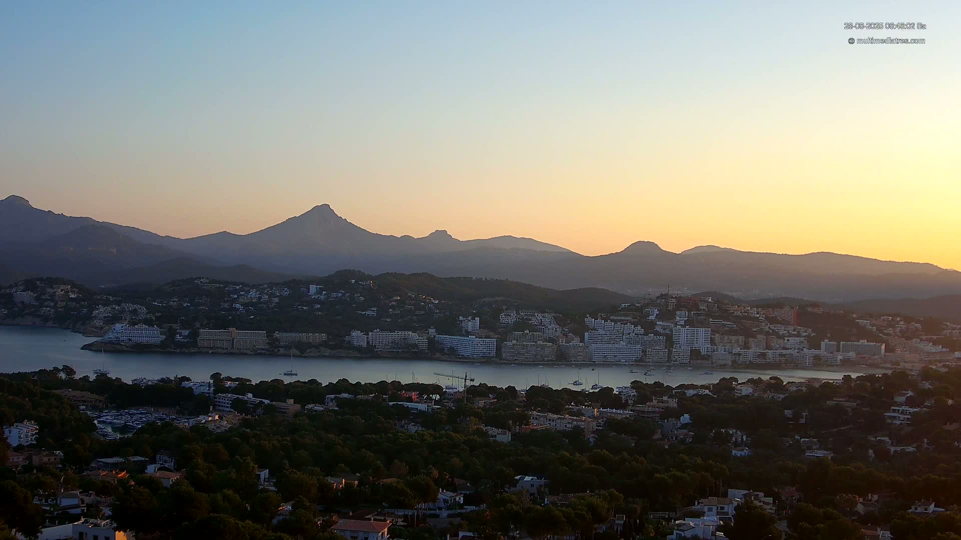 Mallorca, Santa Ponsa City Live Cam - Balearic Islands, Spain
