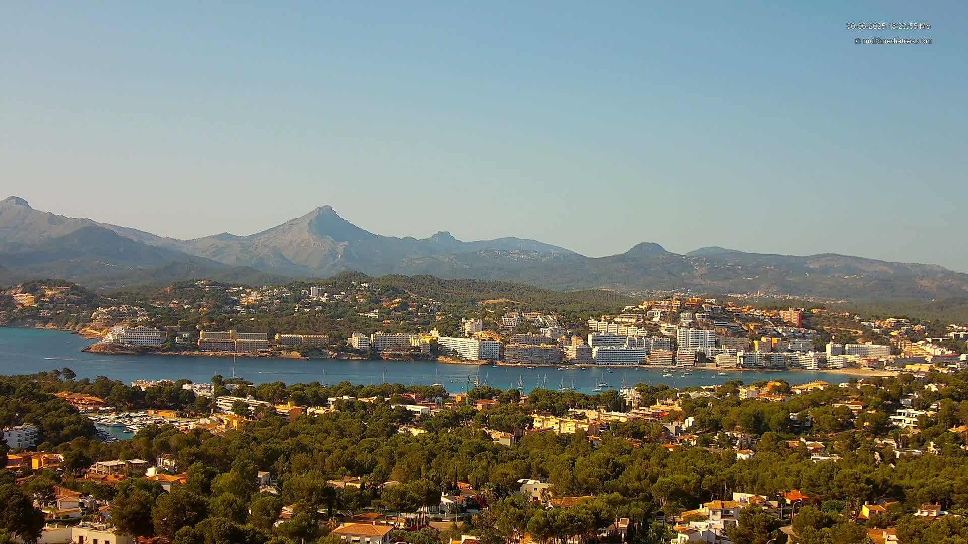 Mallorca, Santa Ponsa City Live Cam - Balearic Islands, Spain