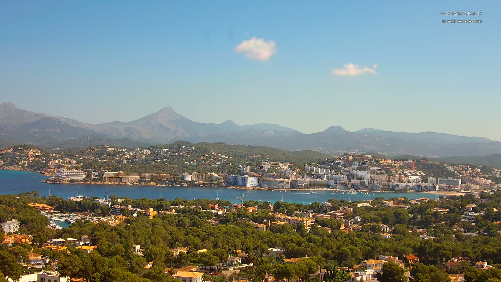 Mallorca, Santa Ponsa City Live Cam - Balearic Islands, Spain