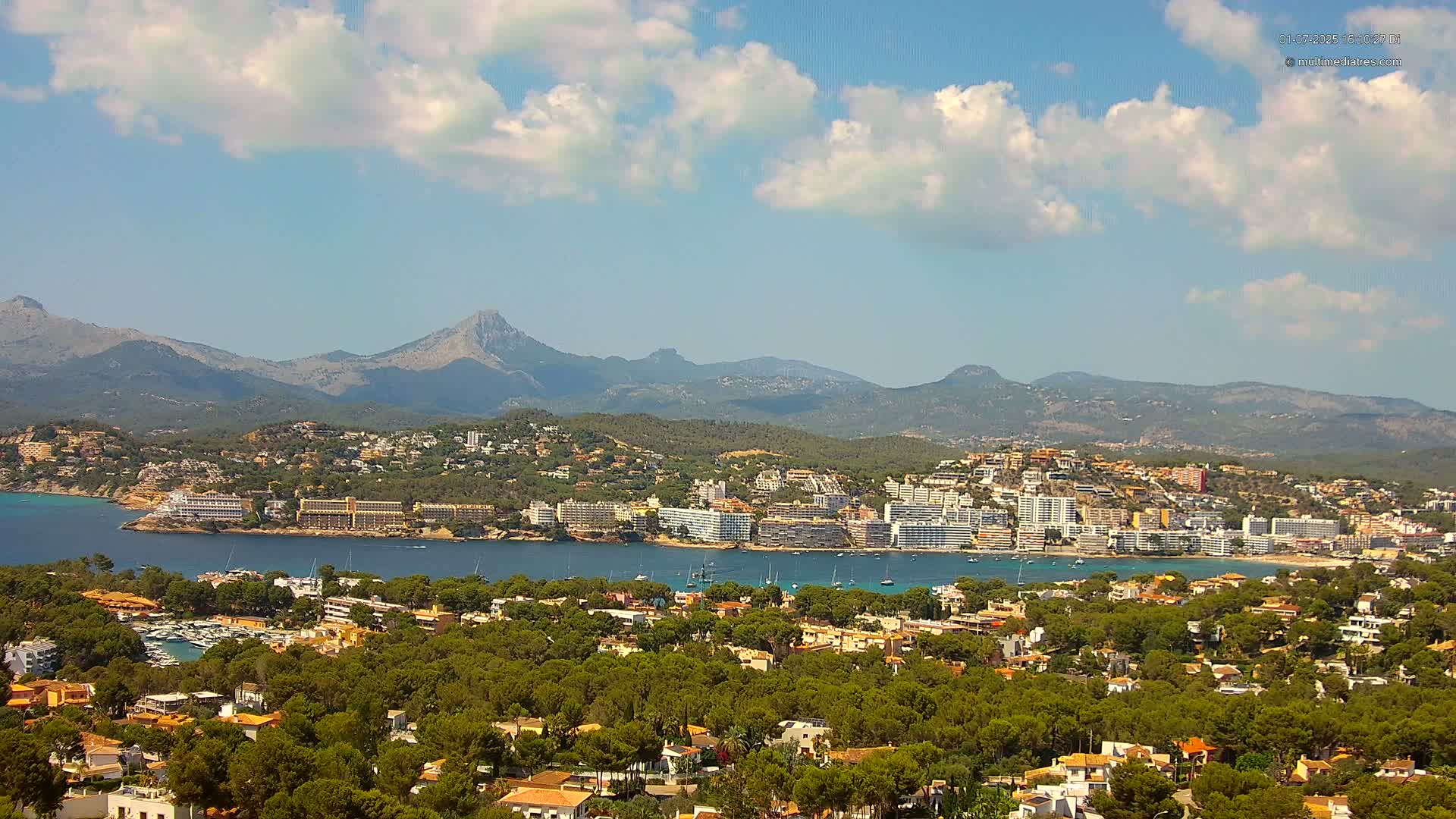 Mallorca, Santa Ponsa City Live Cam - Balearic Islands, Spain