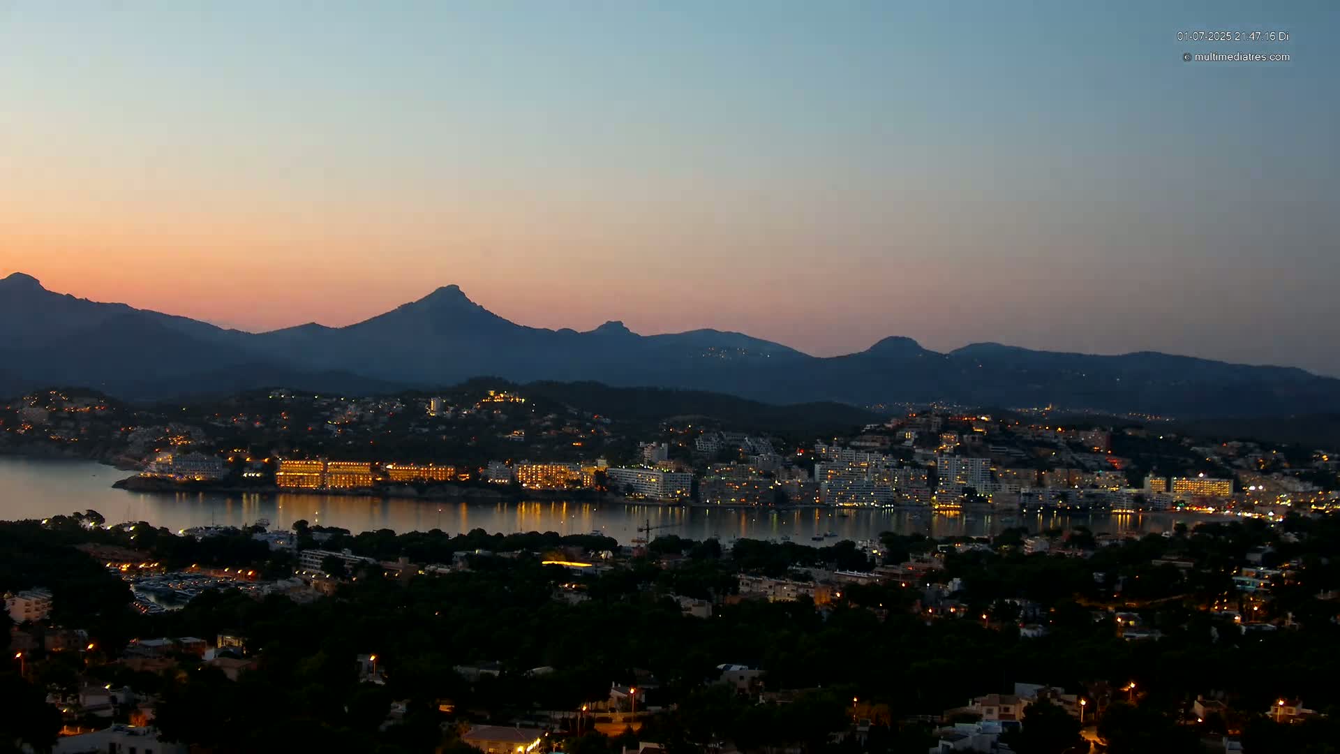 Mallorca, Santa Ponsa City Live Cam - Balearic Islands, Spain