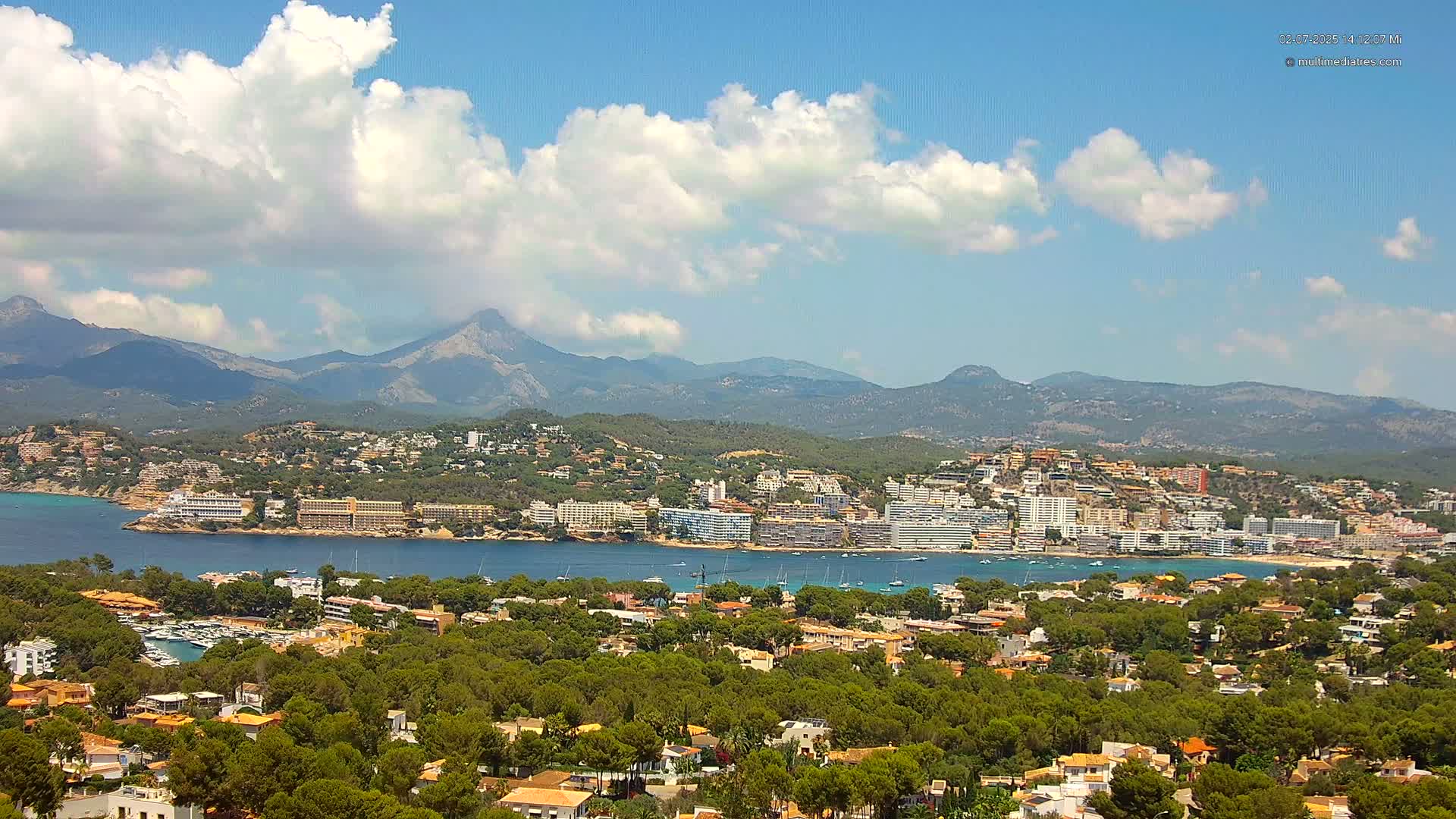 Mallorca, Santa Ponsa City Live Cam - Balearic Islands, Spain
