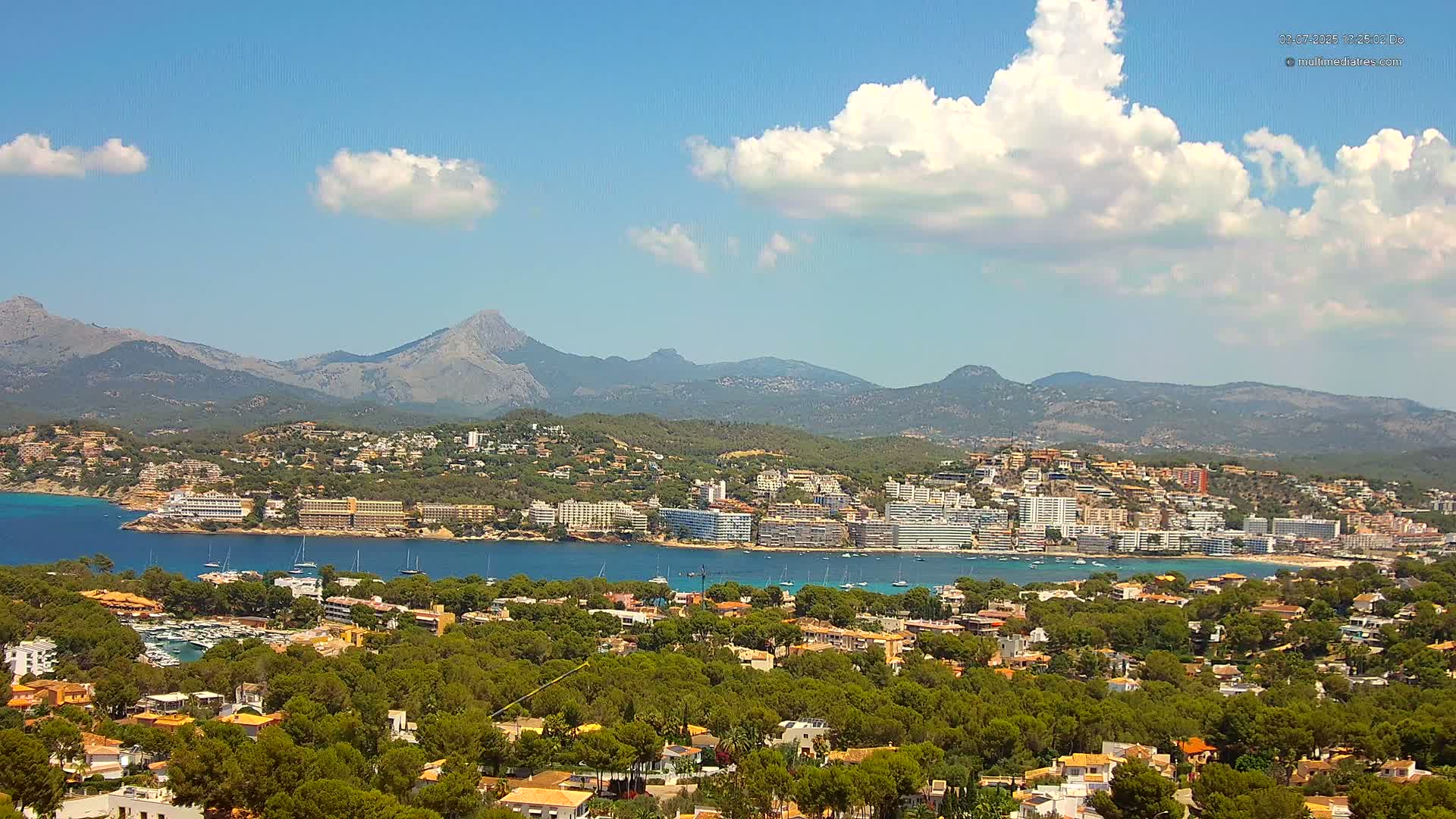 Mallorca, Santa Ponsa City Live Cam - Balearic Islands, Spain