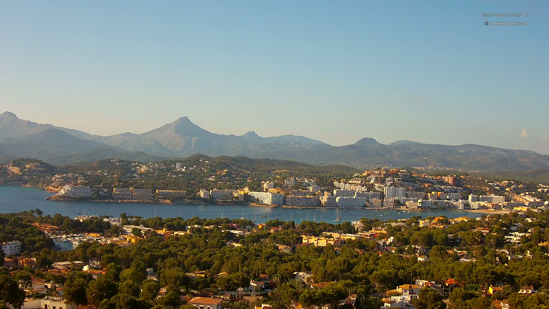 Mallorca, Santa Ponsa City Live Cam - Balearic Islands, Spain