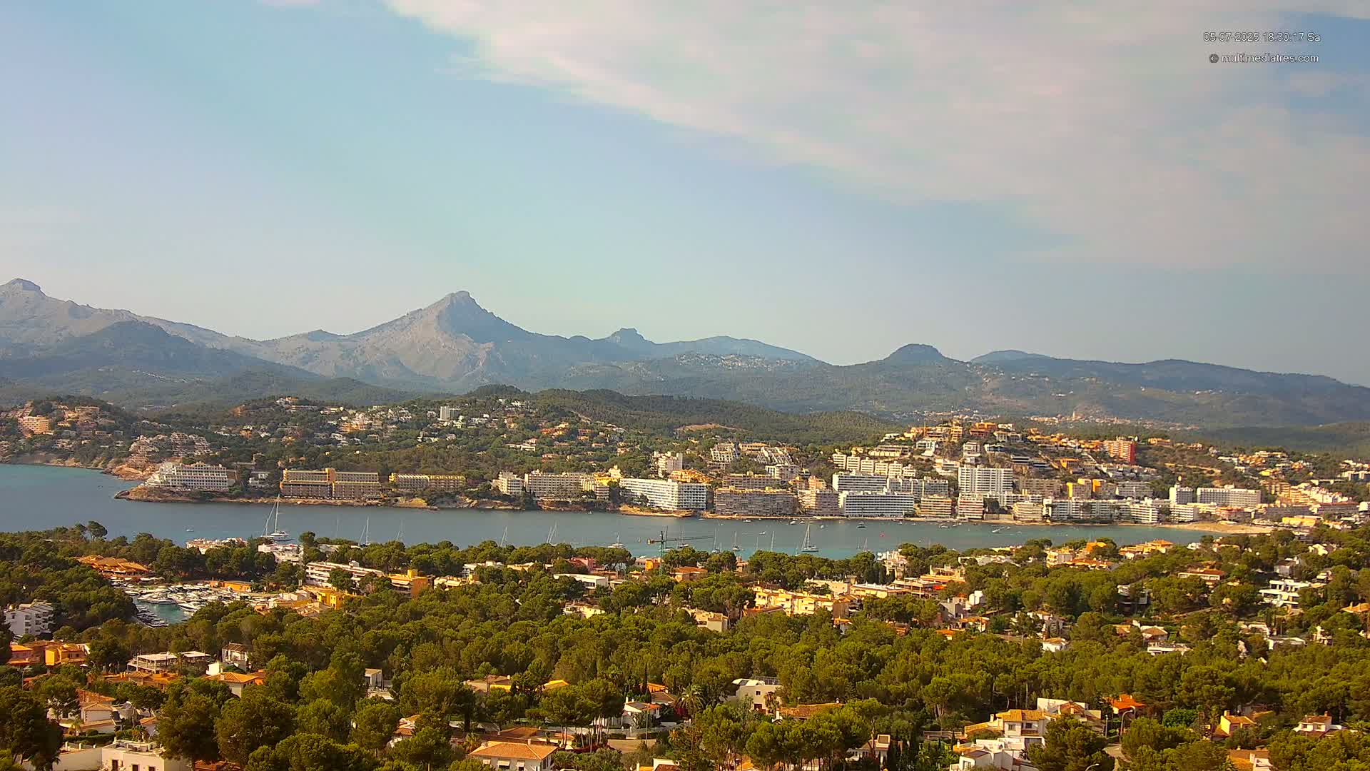 Mallorca, Santa Ponsa City Live Cam - Balearic Islands, Spain