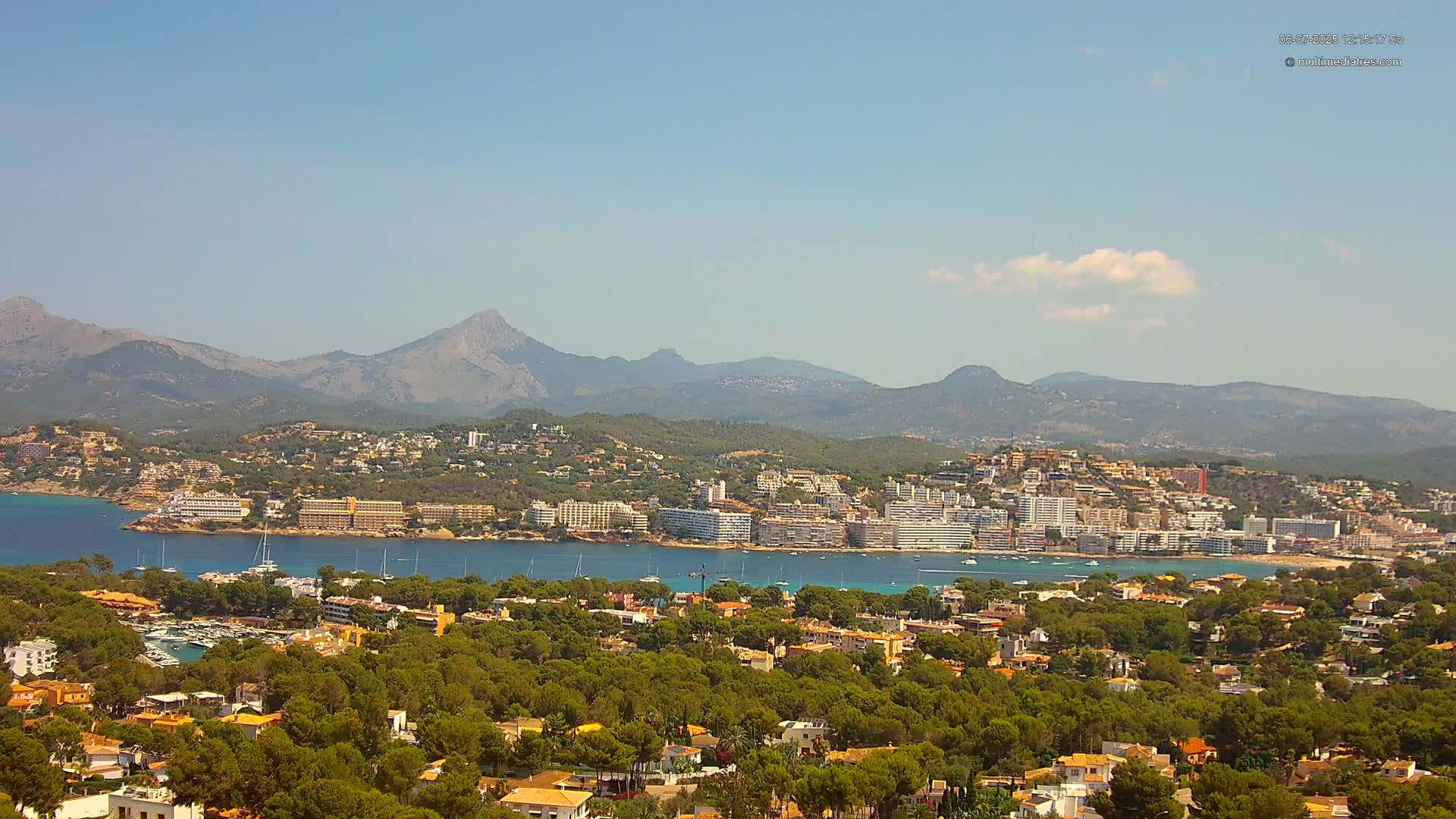 Mallorca, Santa Ponsa City Live Cam - Balearic Islands, Spain