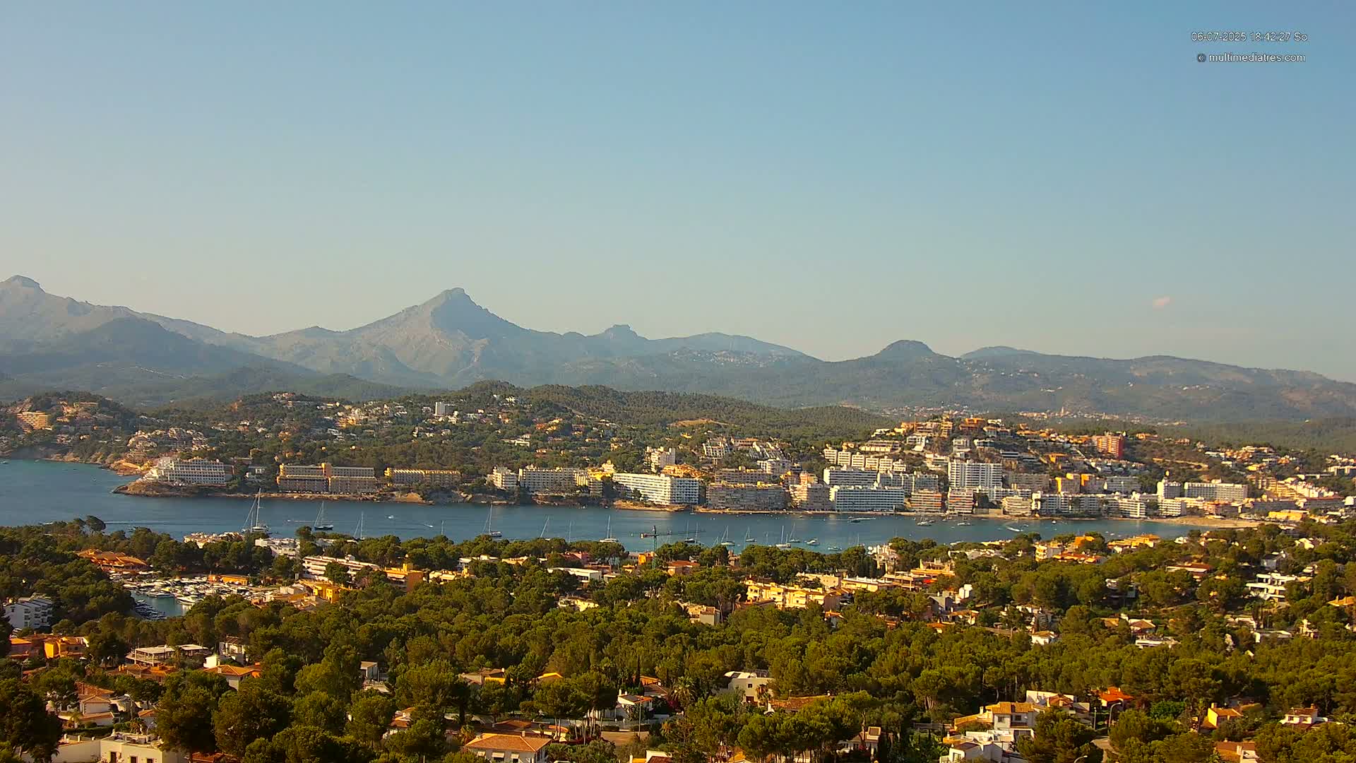 Mallorca, Santa Ponsa City Live Cam - Balearic Islands, Spain