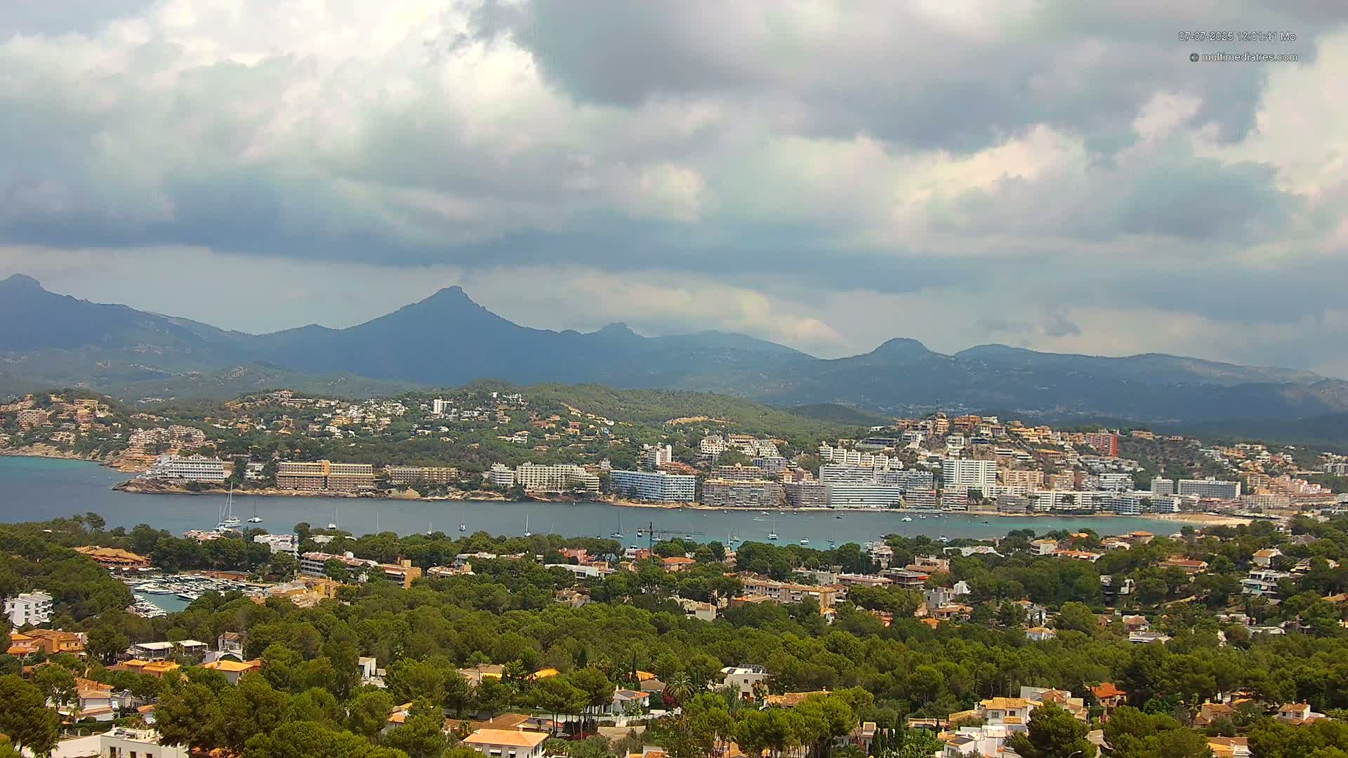 Mallorca, Santa Ponsa City Live Cam - Balearic Islands, Spain