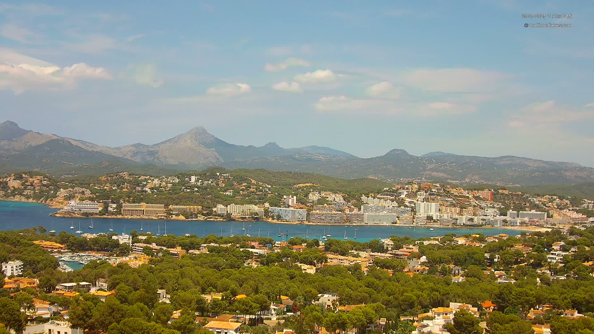 Mallorca, Santa Ponsa City Live Cam - Balearic Islands, Spain