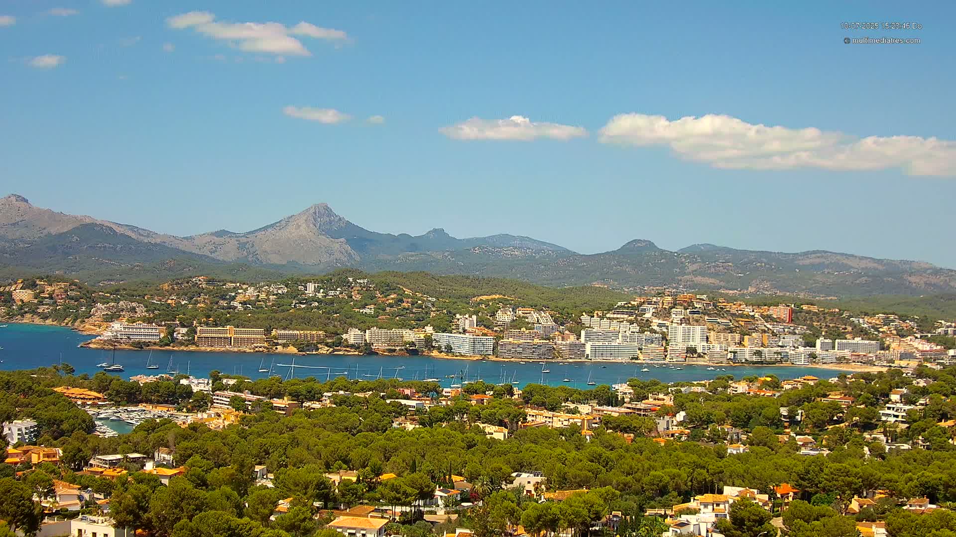 Mallorca, Santa Ponsa City Live Cam - Balearic Islands, Spain
