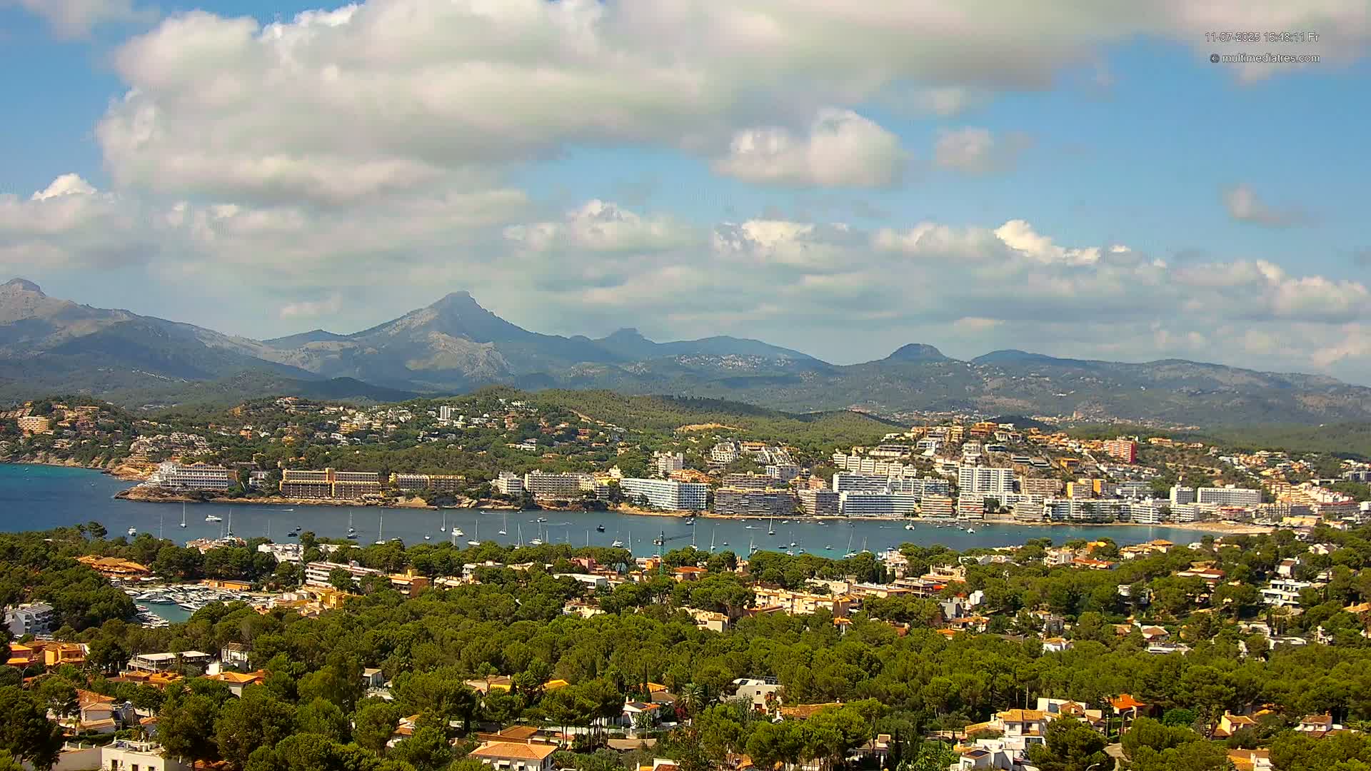 Mallorca, Santa Ponsa City Live Cam - Balearic Islands, Spain