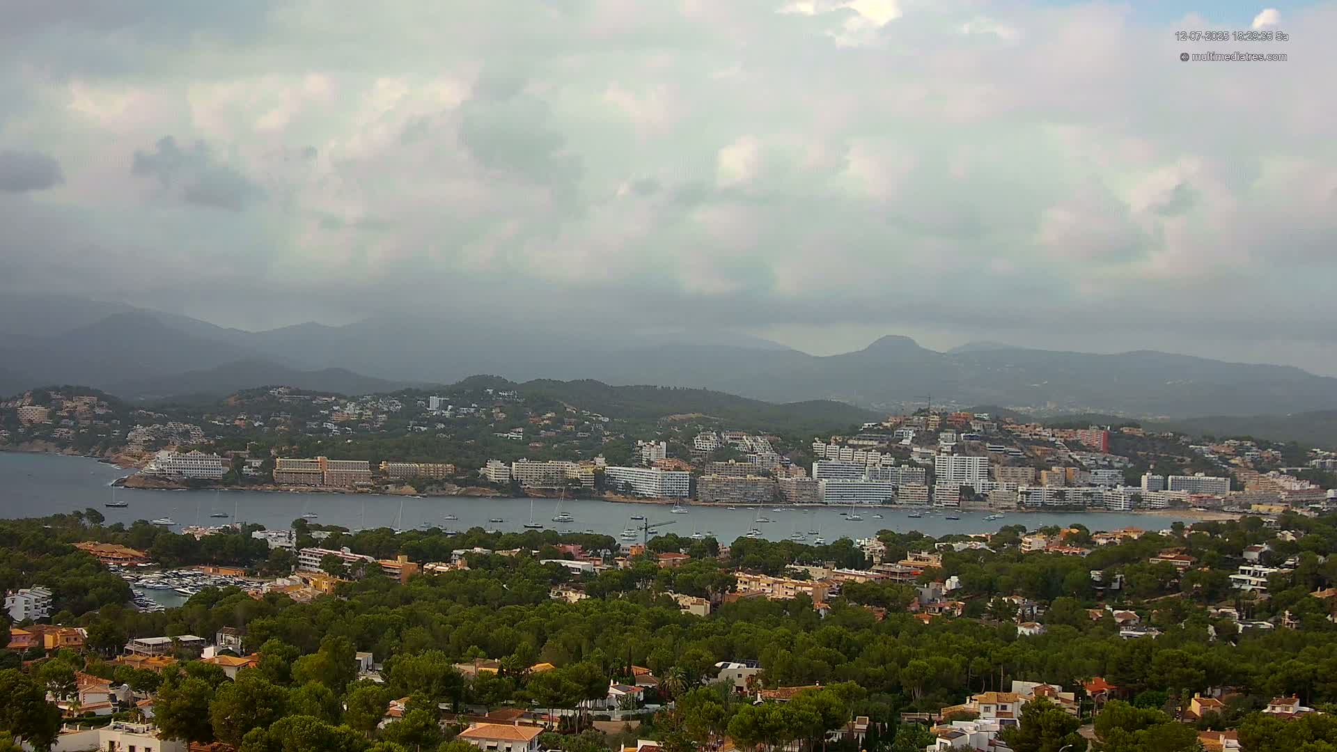 Mallorca, Santa Ponsa City Live Cam - Balearic Islands, Spain