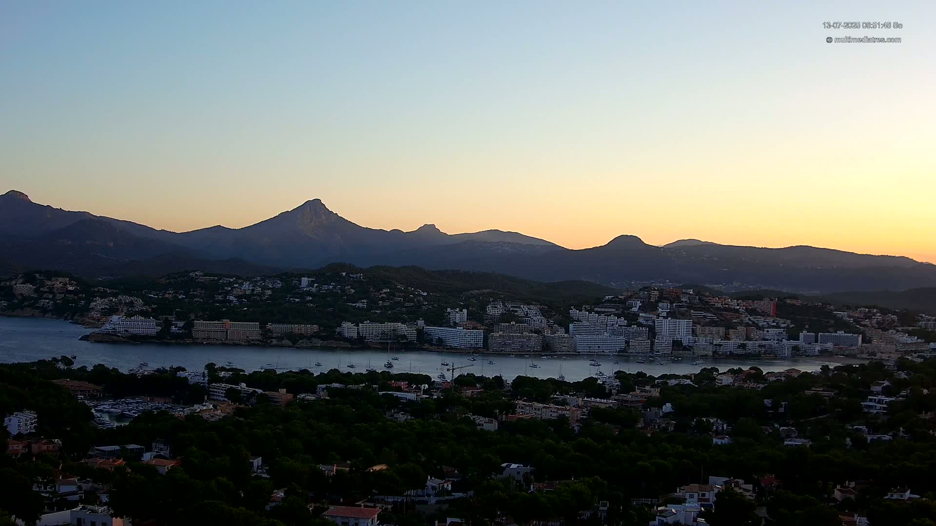 Mallorca, Santa Ponsa City Live Cam - Balearic Islands, Spain