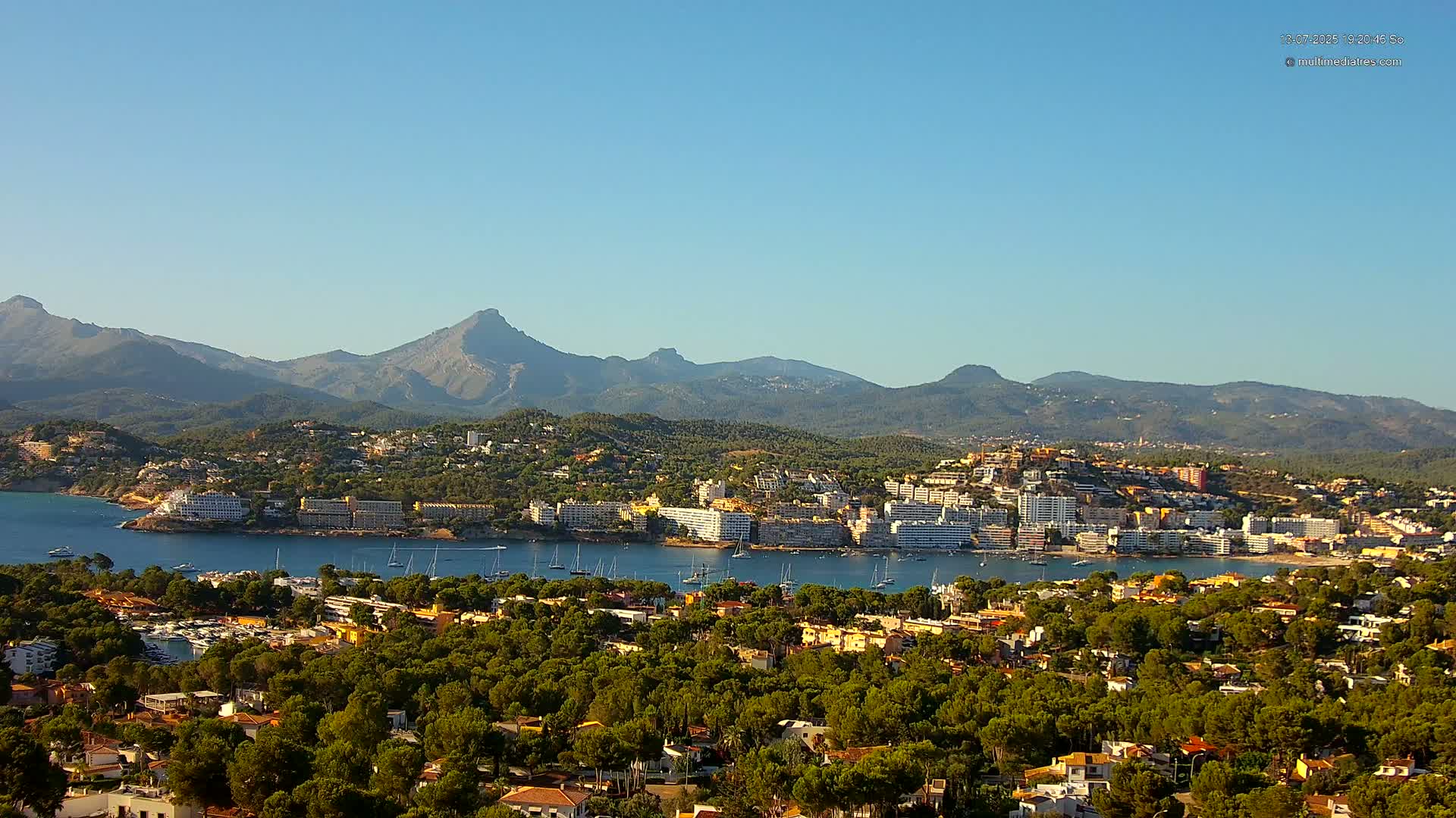 Mallorca, Santa Ponsa City Live Cam - Balearic Islands, Spain