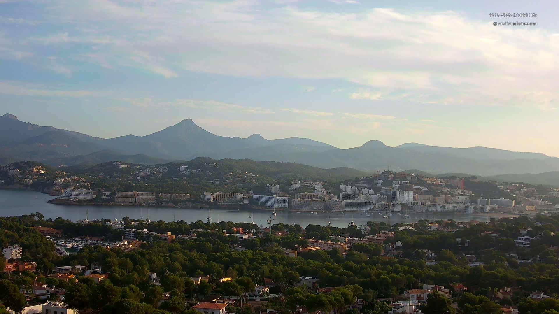 Mallorca, Santa Ponsa City Live Cam - Balearic Islands, Spain
