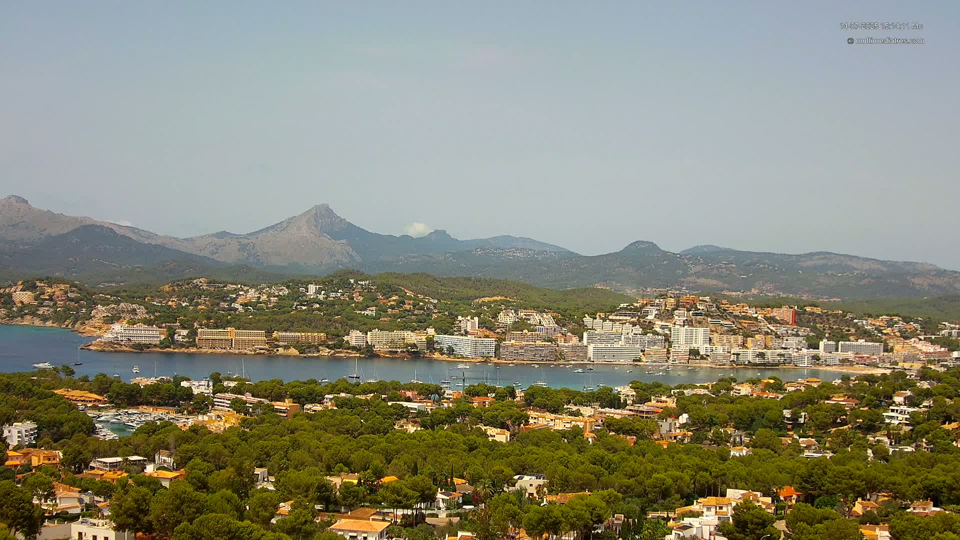 Mallorca, Santa Ponsa City Live Cam - Balearic Islands, Spain