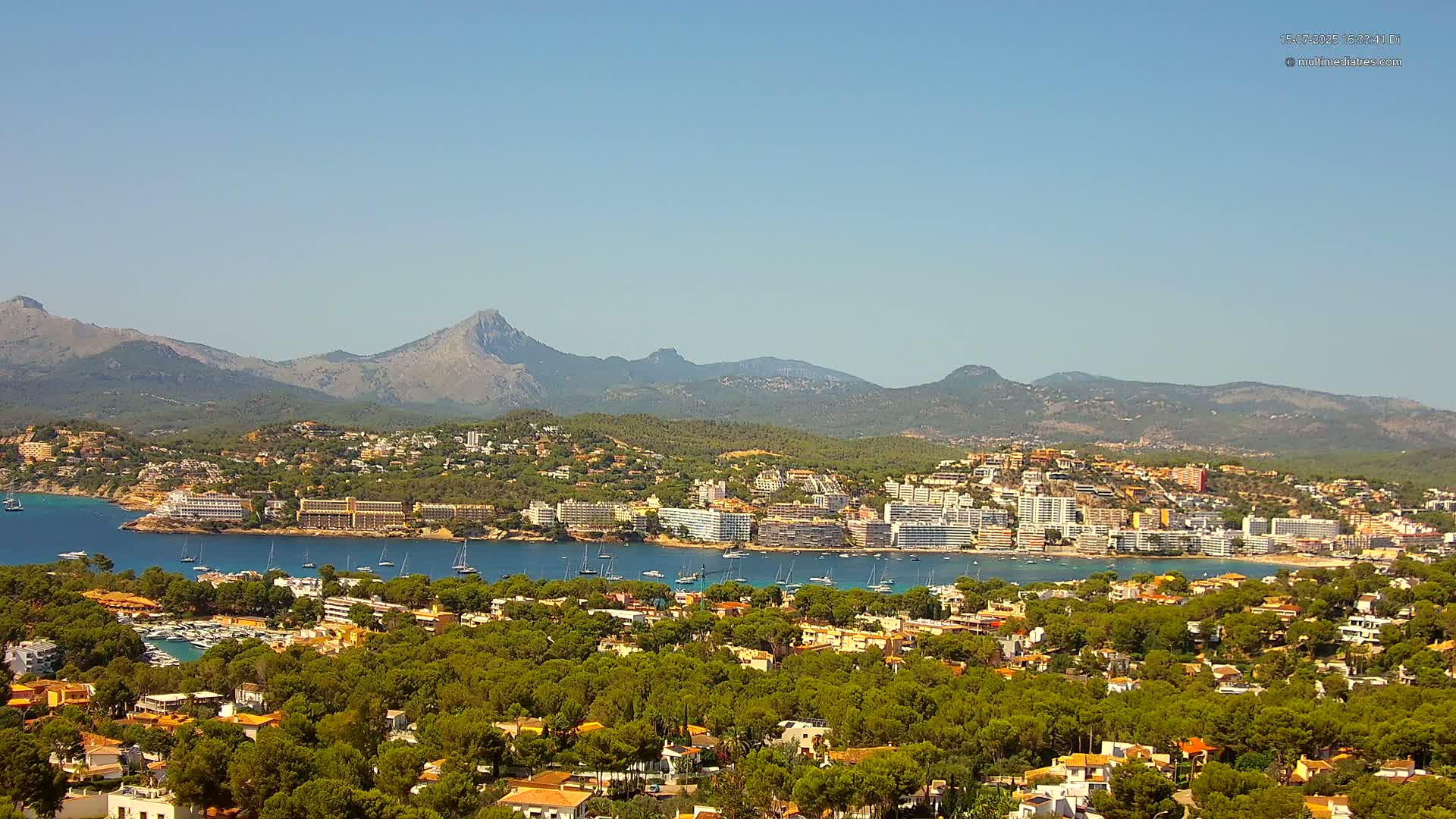 Mallorca, Santa Ponsa City Live Cam - Balearic Islands, Spain