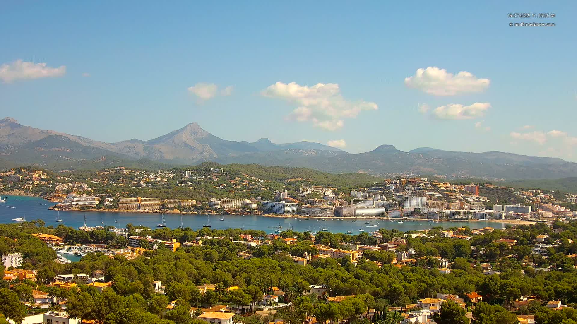 Mallorca, Santa Ponsa City Live Cam - Balearic Islands, Spain