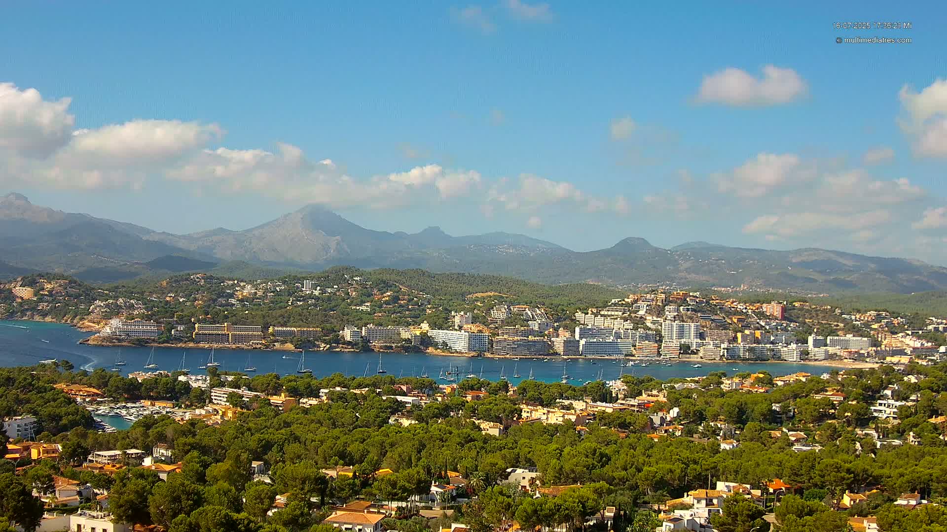 Mallorca, Santa Ponsa City Live Cam - Balearic Islands, Spain