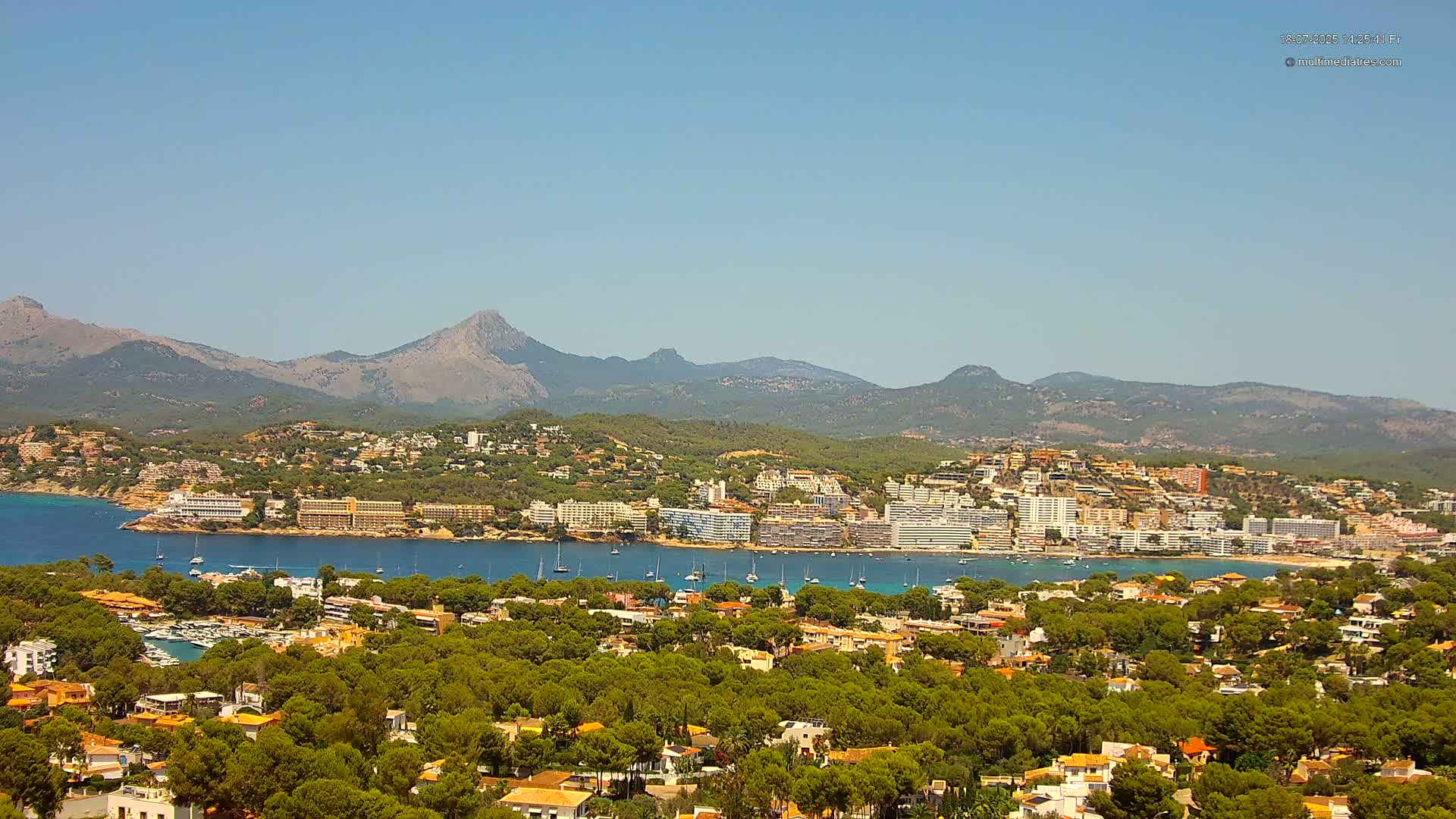 Mallorca, Santa Ponsa City Live Cam - Balearic Islands, Spain