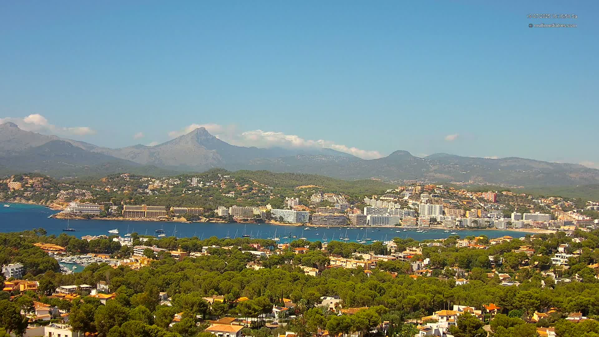 Mallorca, Santa Ponsa City Live Cam - Balearic Islands, Spain