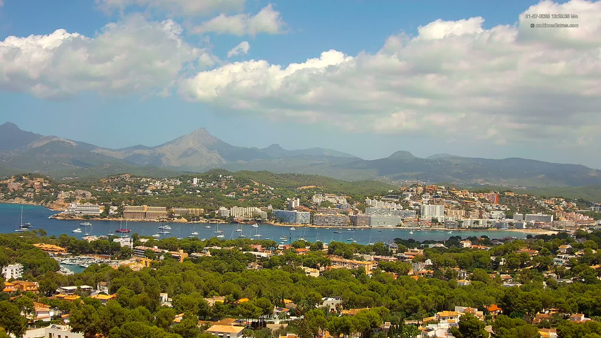 Mallorca, Santa Ponsa City Live Cam - Balearic Islands, Spain