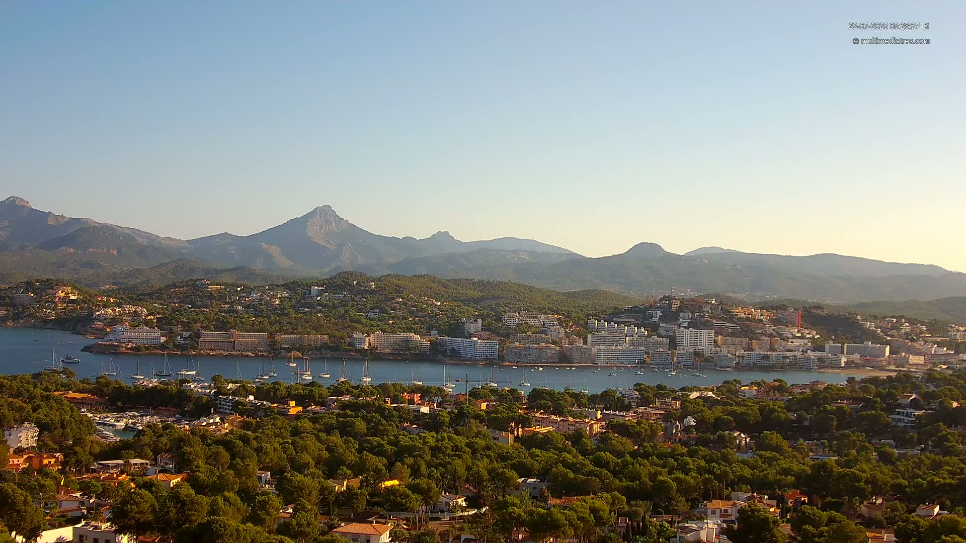 Mallorca, Santa Ponsa City Live Cam - Balearic Islands, Spain