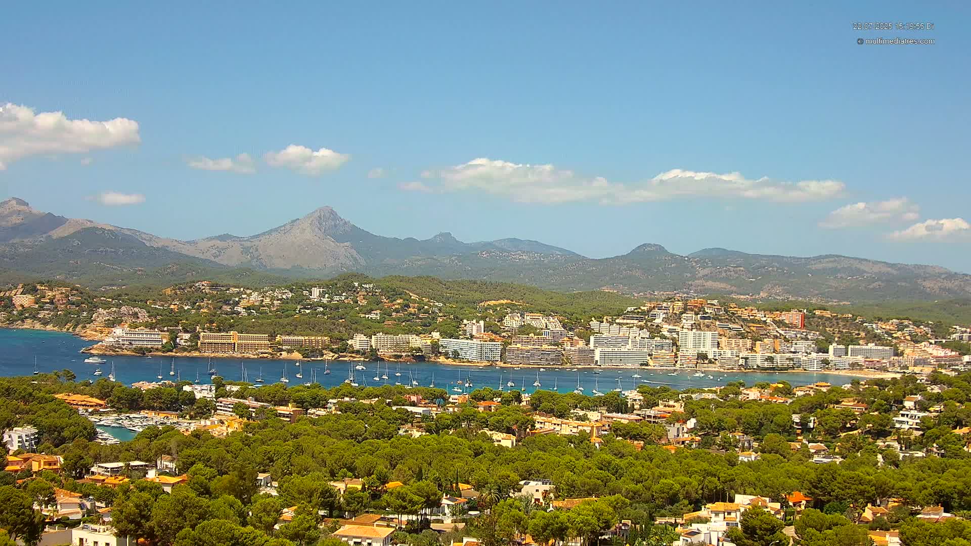 Mallorca, Santa Ponsa City Live Cam - Balearic Islands, Spain