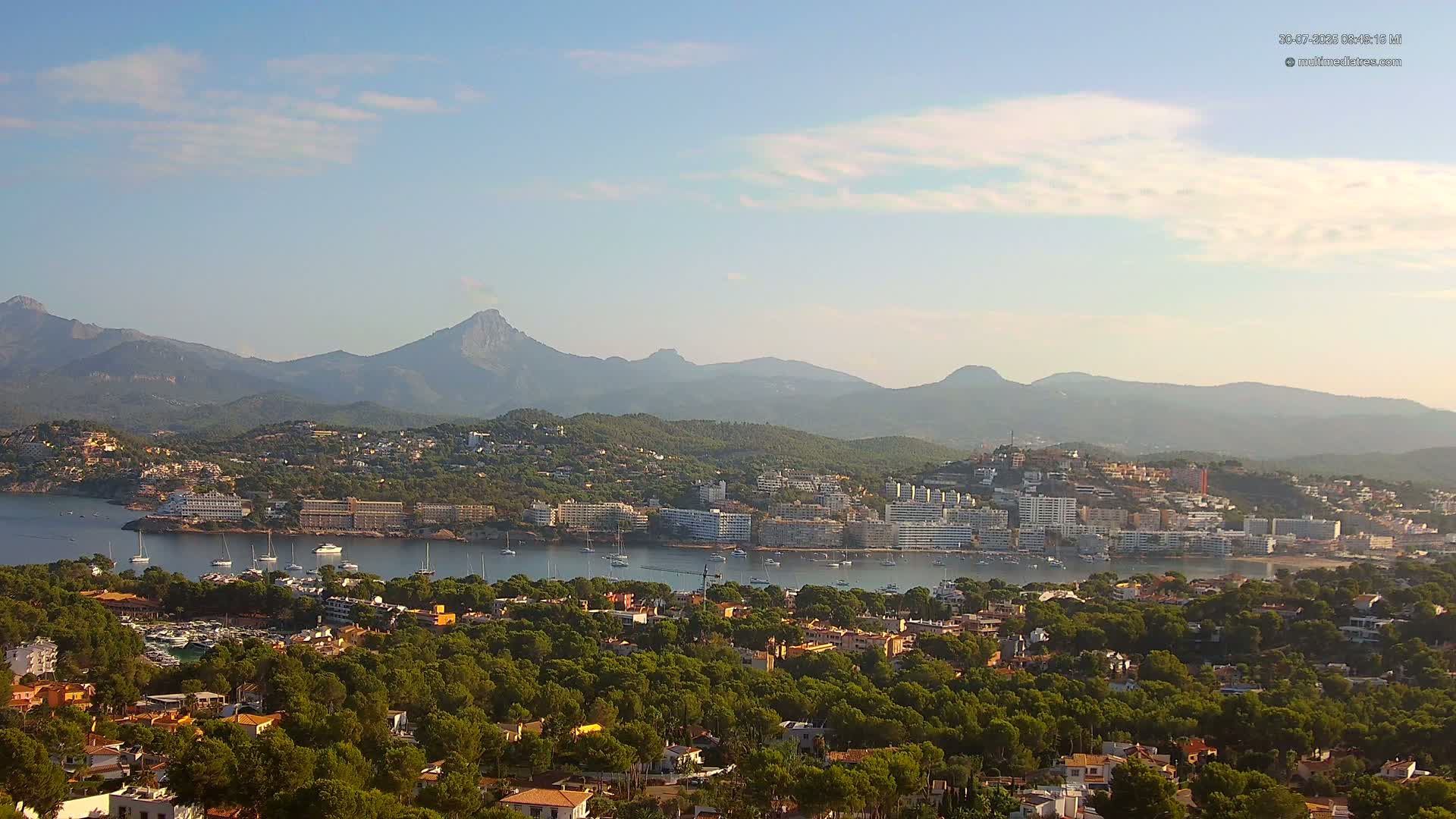 Mallorca, Santa Ponsa City Live Cam - Balearic Islands, Spain