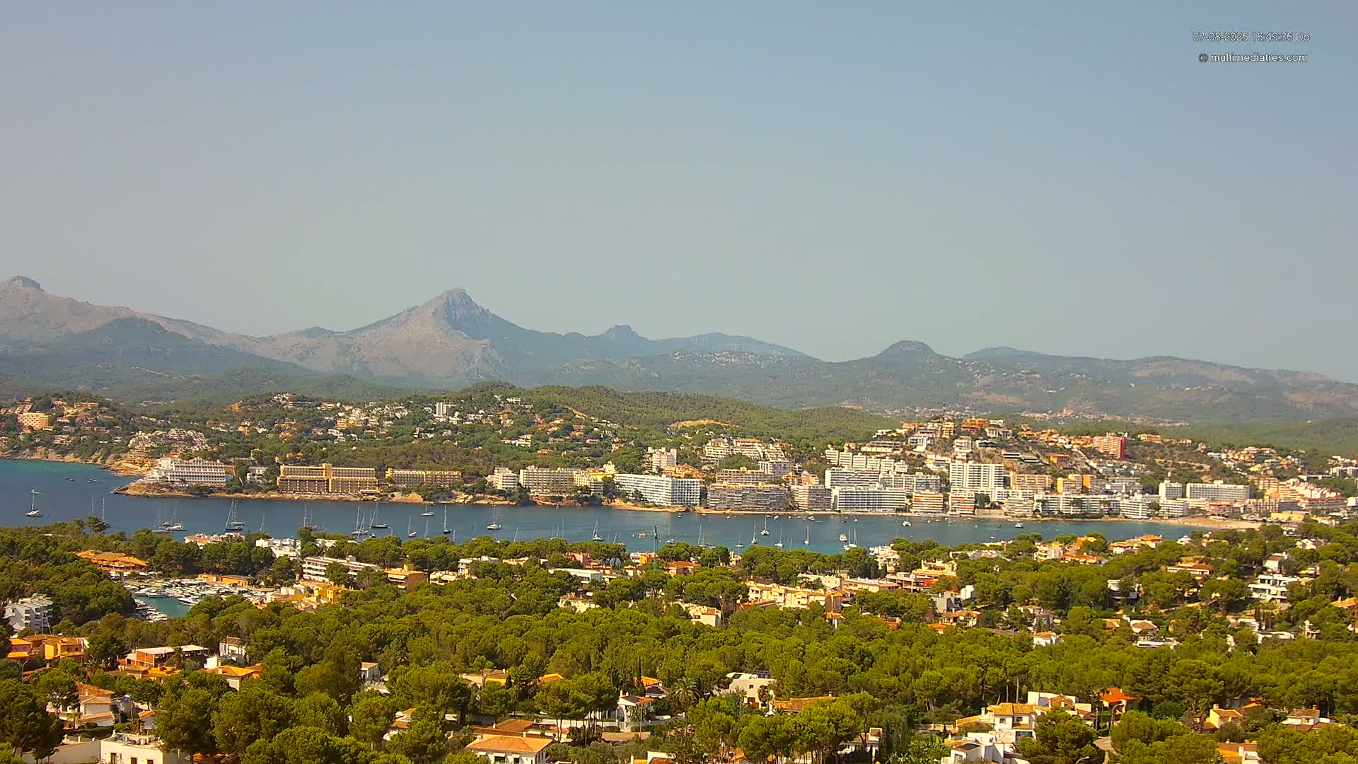 Mallorca, Santa Ponsa City Live Cam - Balearic Islands, Spain