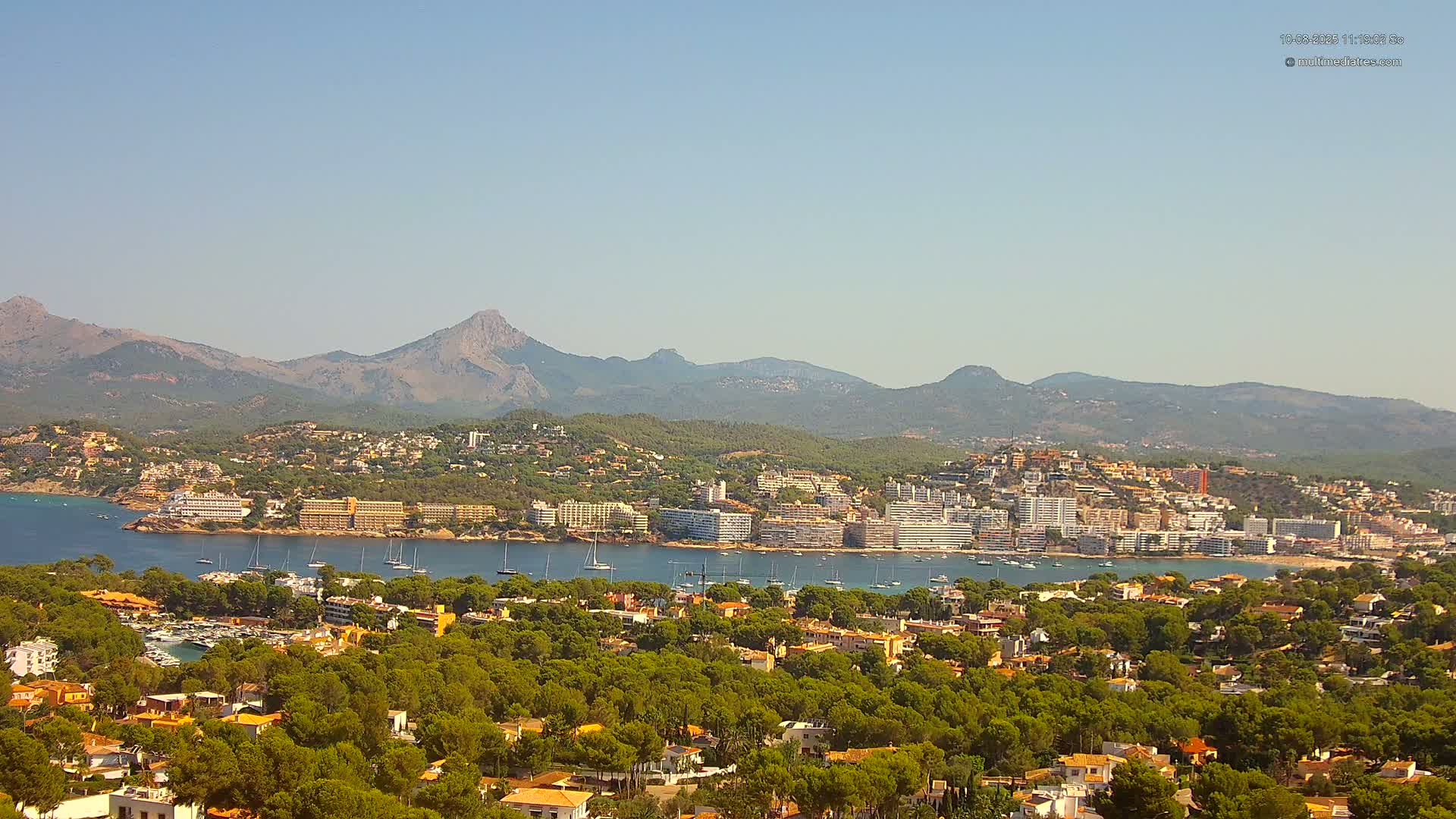 Mallorca, Santa Ponsa City Live Cam - Balearic Islands, Spain