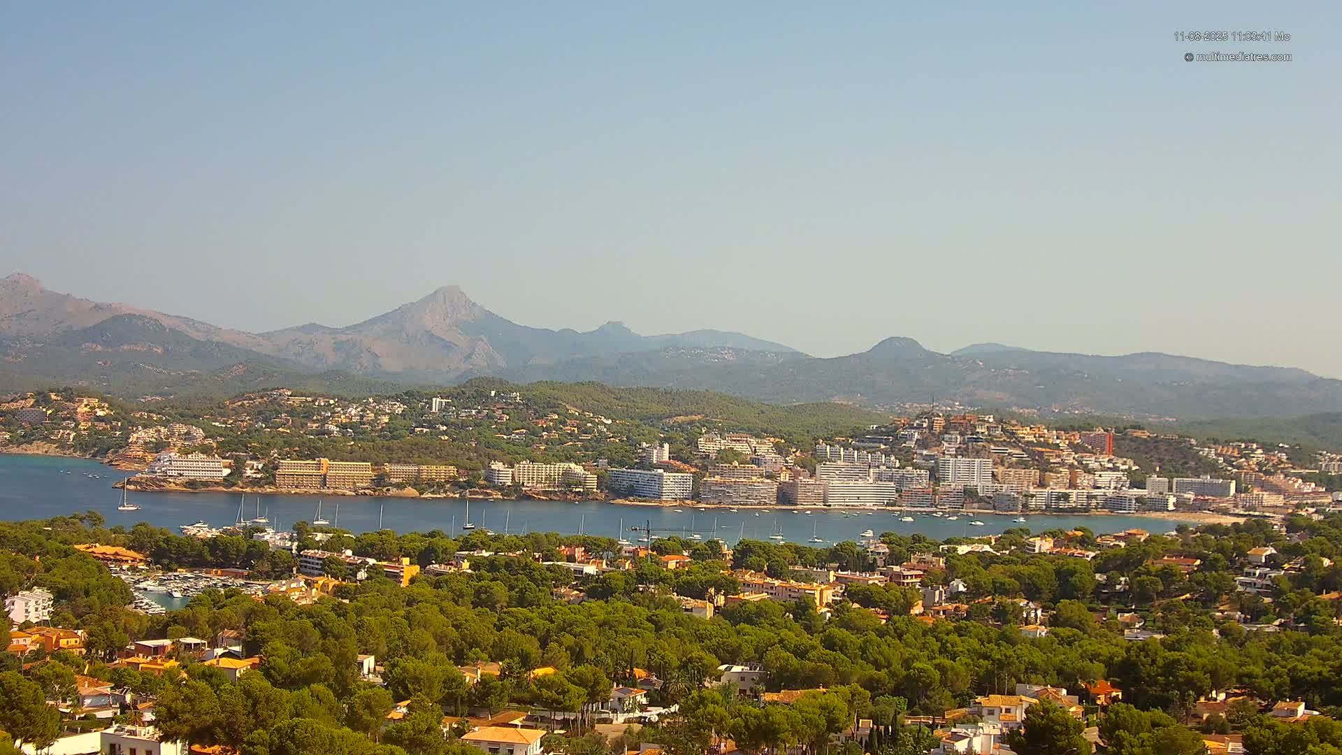 Mallorca, Santa Ponsa City Live Cam - Balearic Islands, Spain