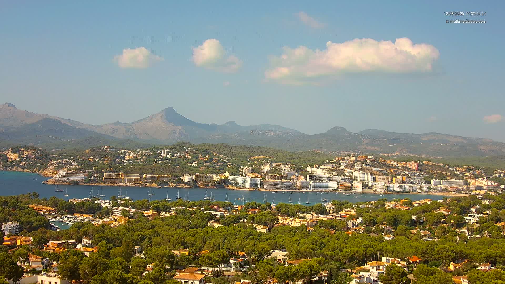 Mallorca, Santa Ponsa City Live Cam - Balearic Islands, Spain