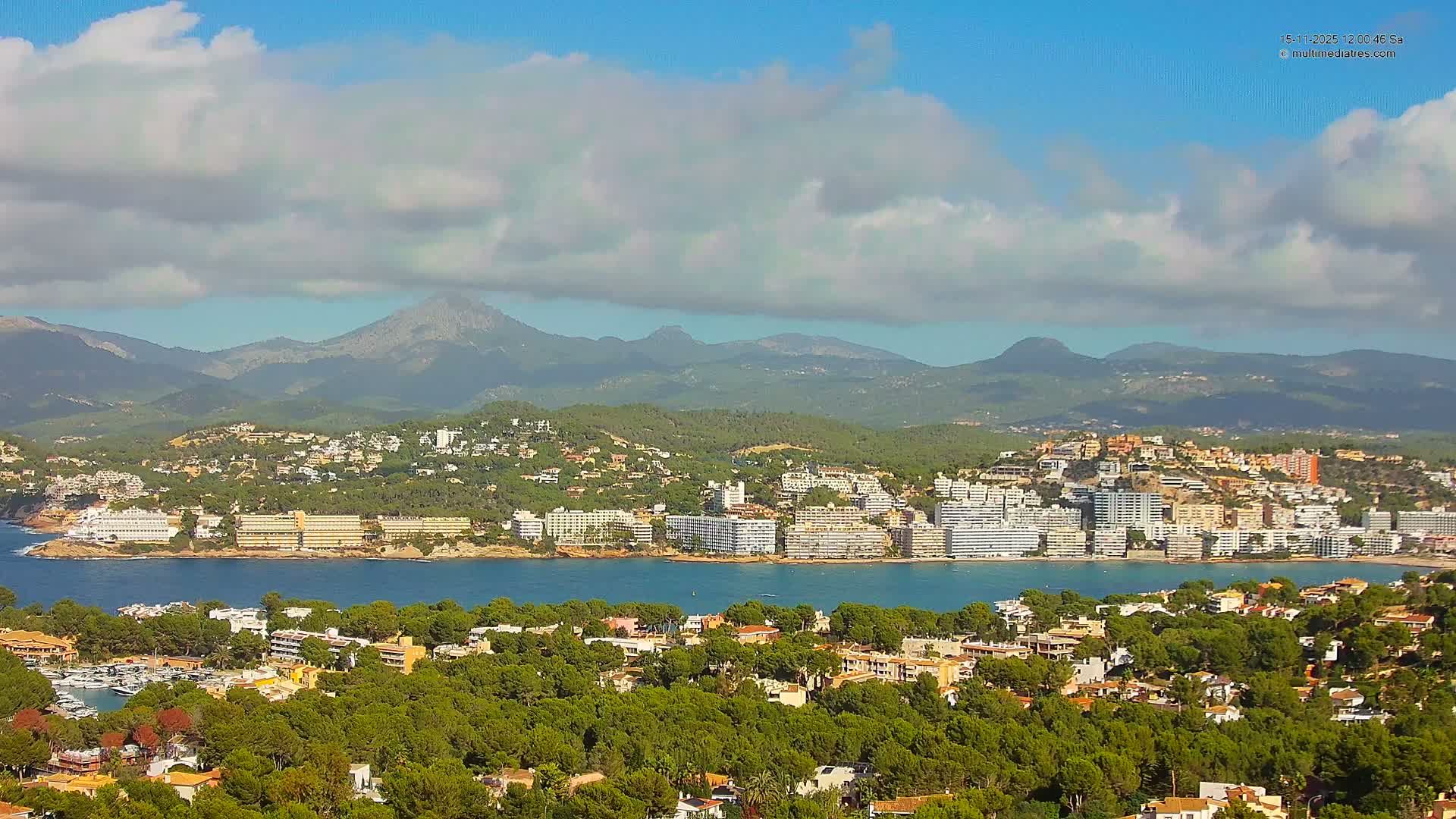 Mallorca, Santa Ponsa City Live Cam - Balearic Islands, Spain