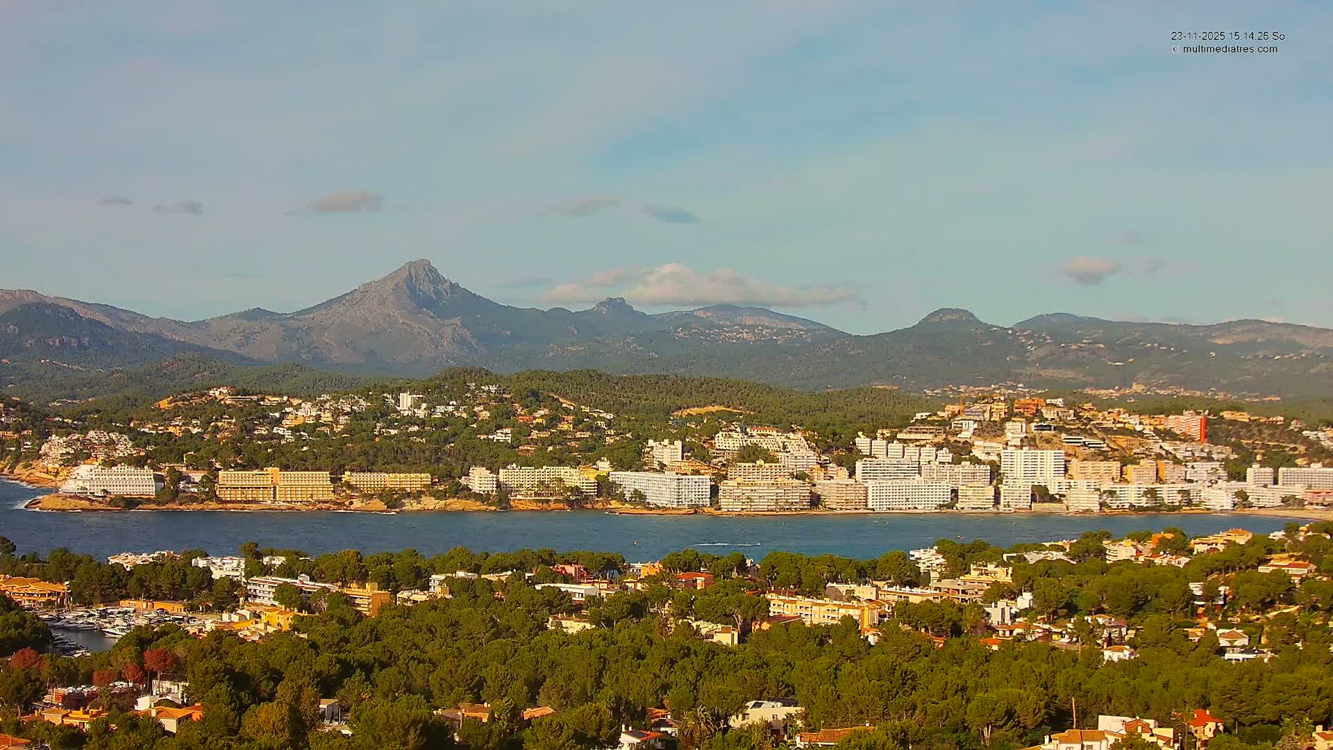 Mallorca, Santa Ponsa City Live Cam - Balearic Islands, Spain