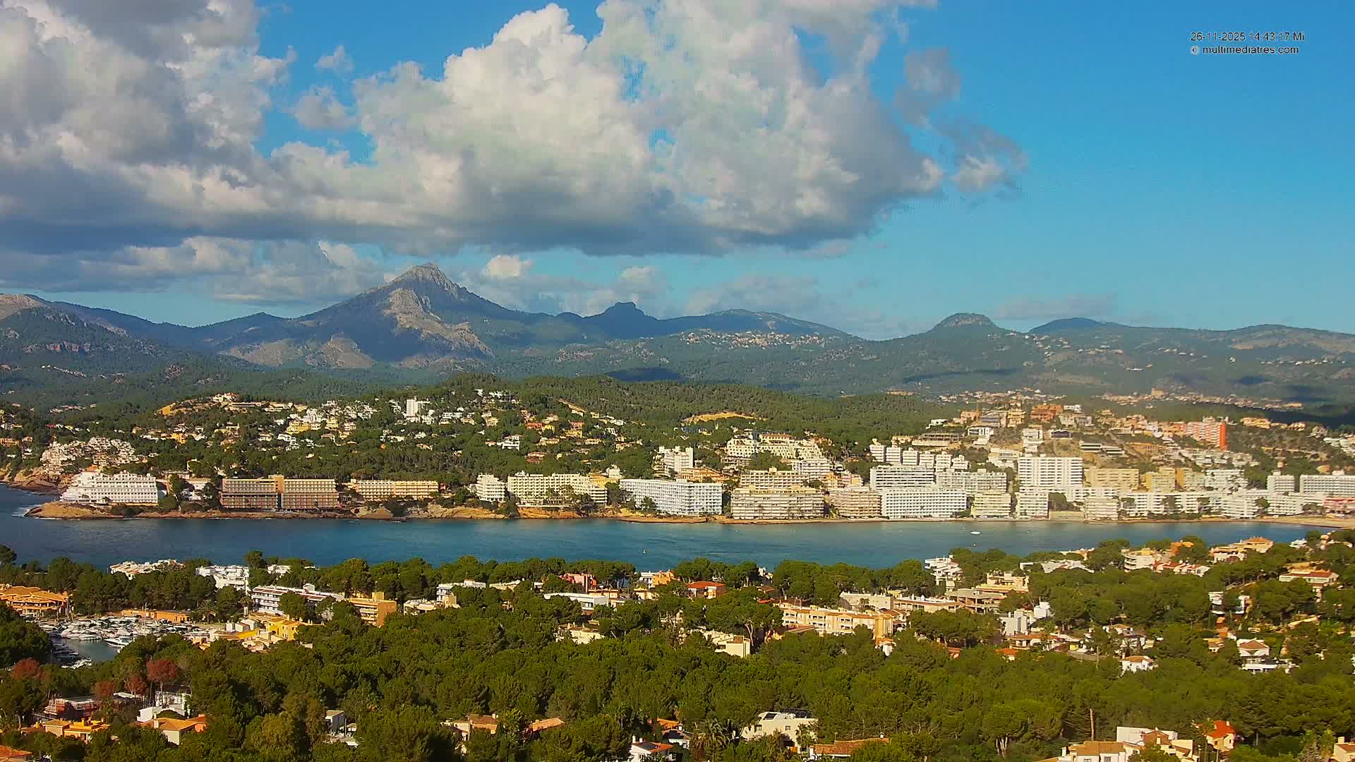 Mallorca, Santa Ponsa City Live Cam - Balearic Islands, Spain