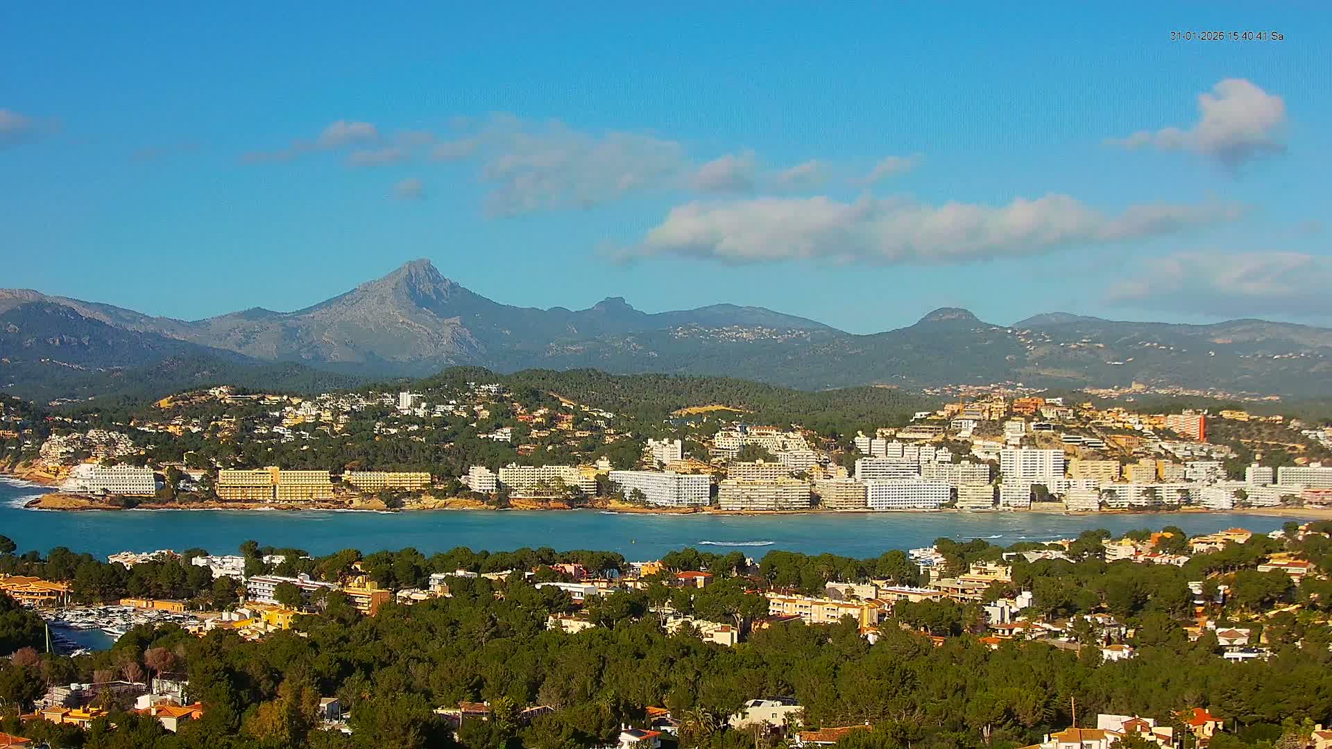 Mallorca, Santa Ponsa City Live Cam - Balearic Islands, Spain