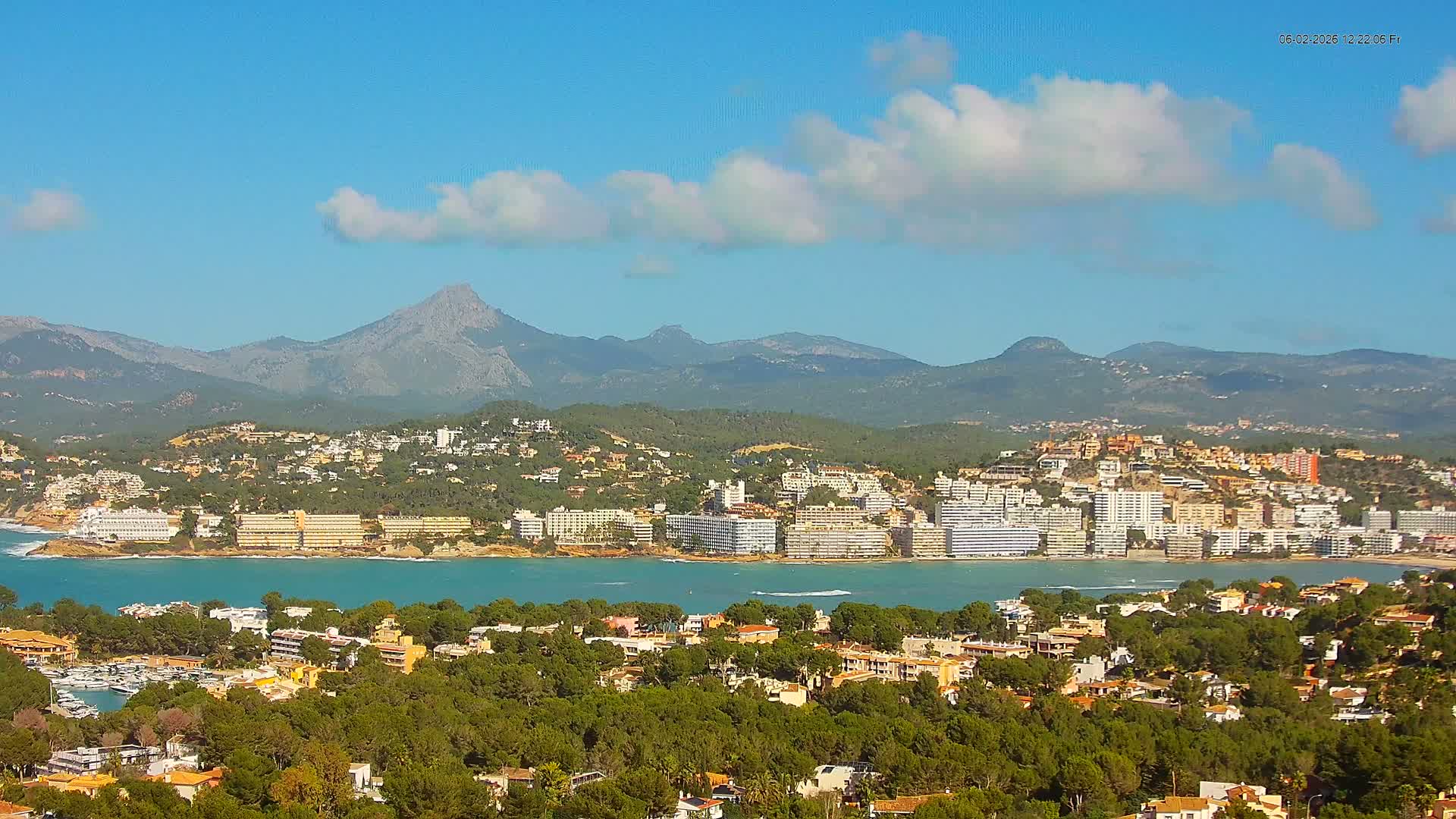 Mallorca, Santa Ponsa City Live Cam - Balearic Islands, Spain