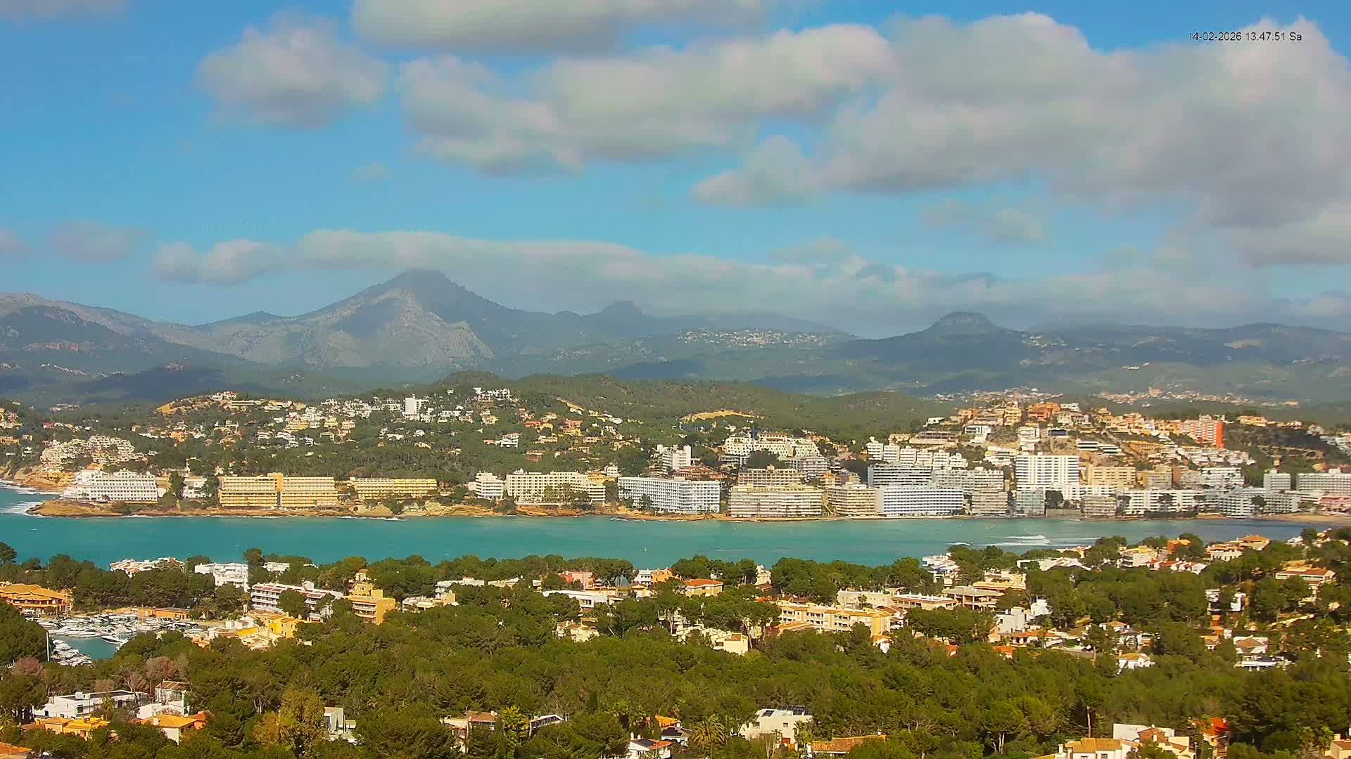 Mallorca, Santa Ponsa City Live Cam - Balearic Islands, Spain