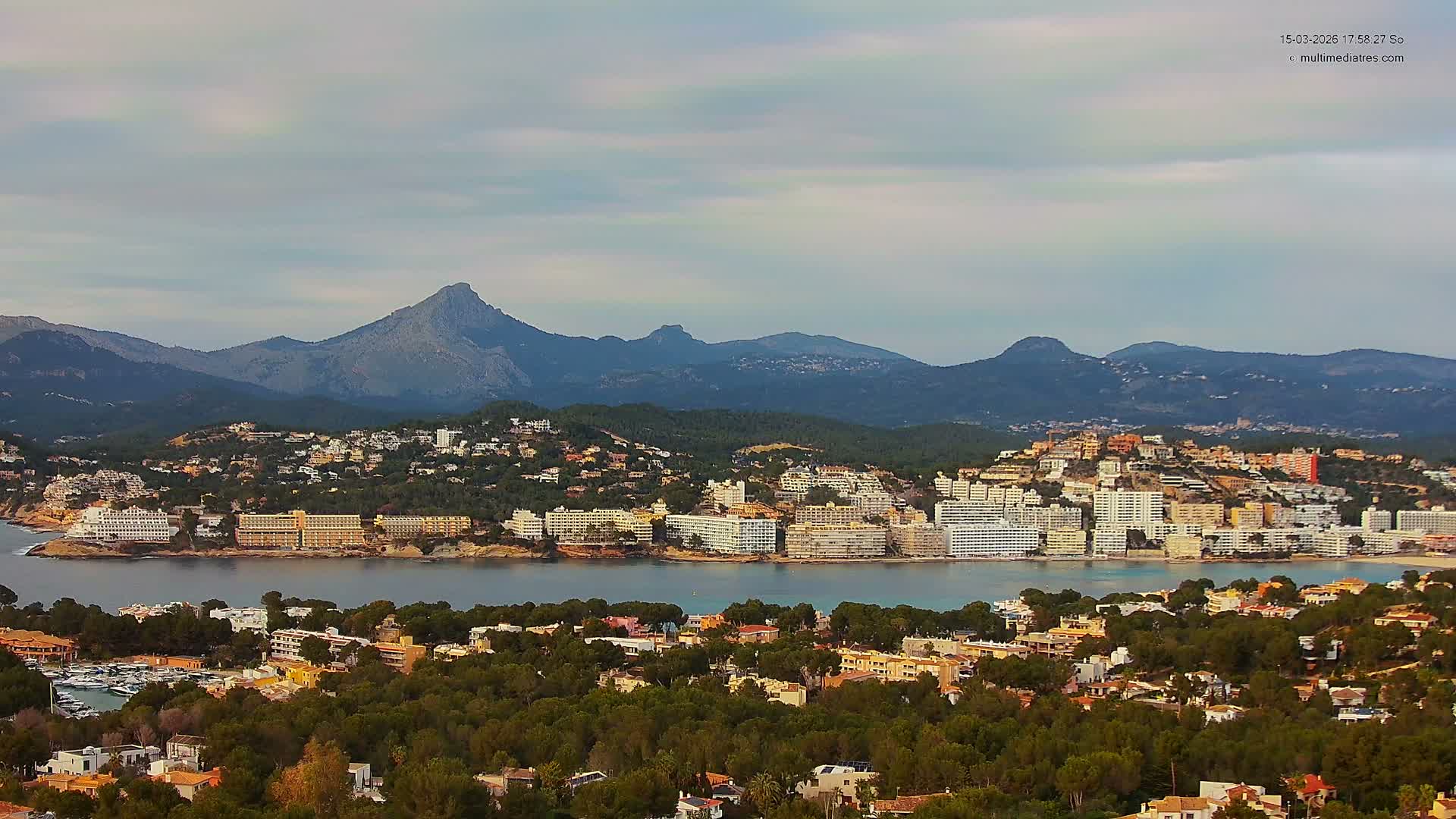 Mallorca, Santa Ponsa City Live Cam - Balearic Islands, Spain
