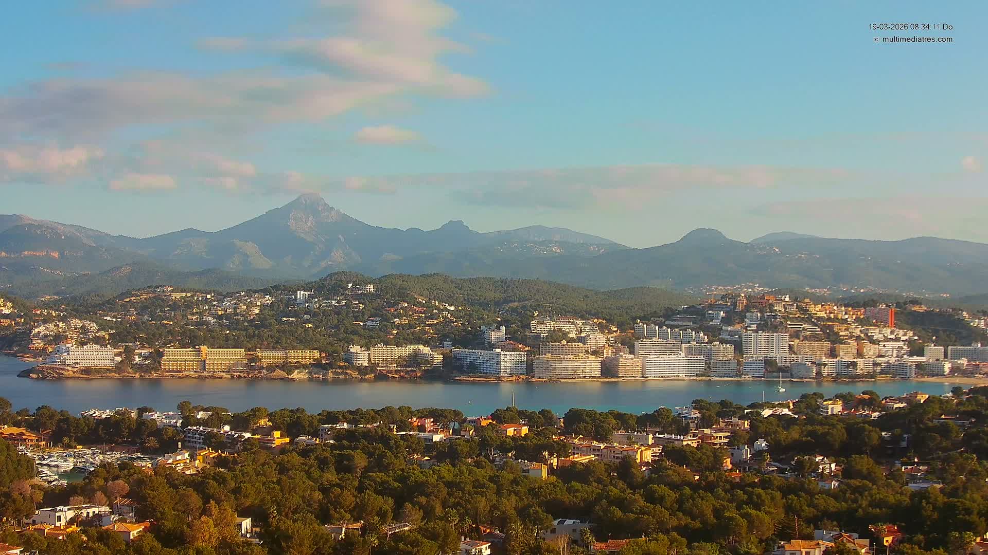 Mallorca, Santa Ponsa City Live Cam - Balearic Islands, Spain