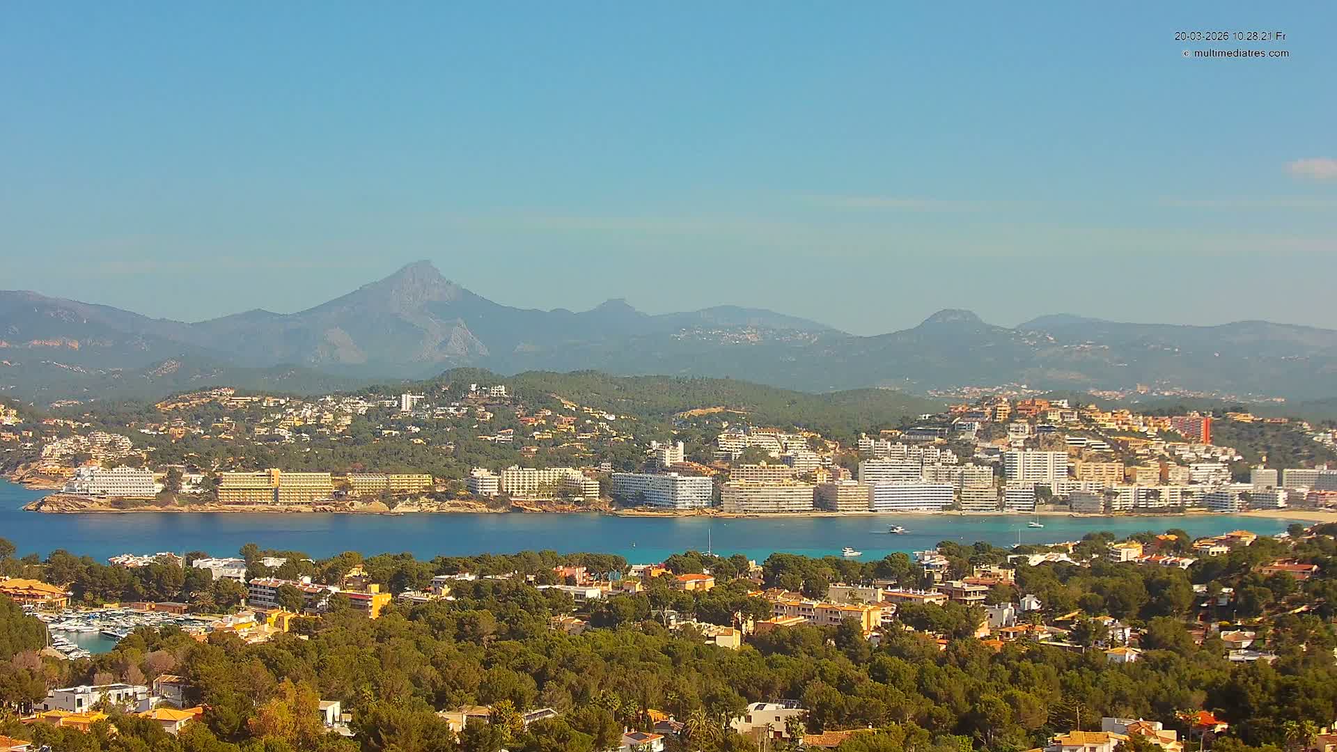 Mallorca, Santa Ponsa City Live Cam - Balearic Islands, Spain