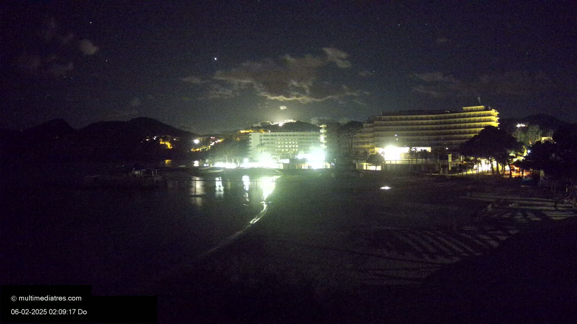 Mallorca, Camp de Mar Beach  Live Cam - Balearic Islands, Spain