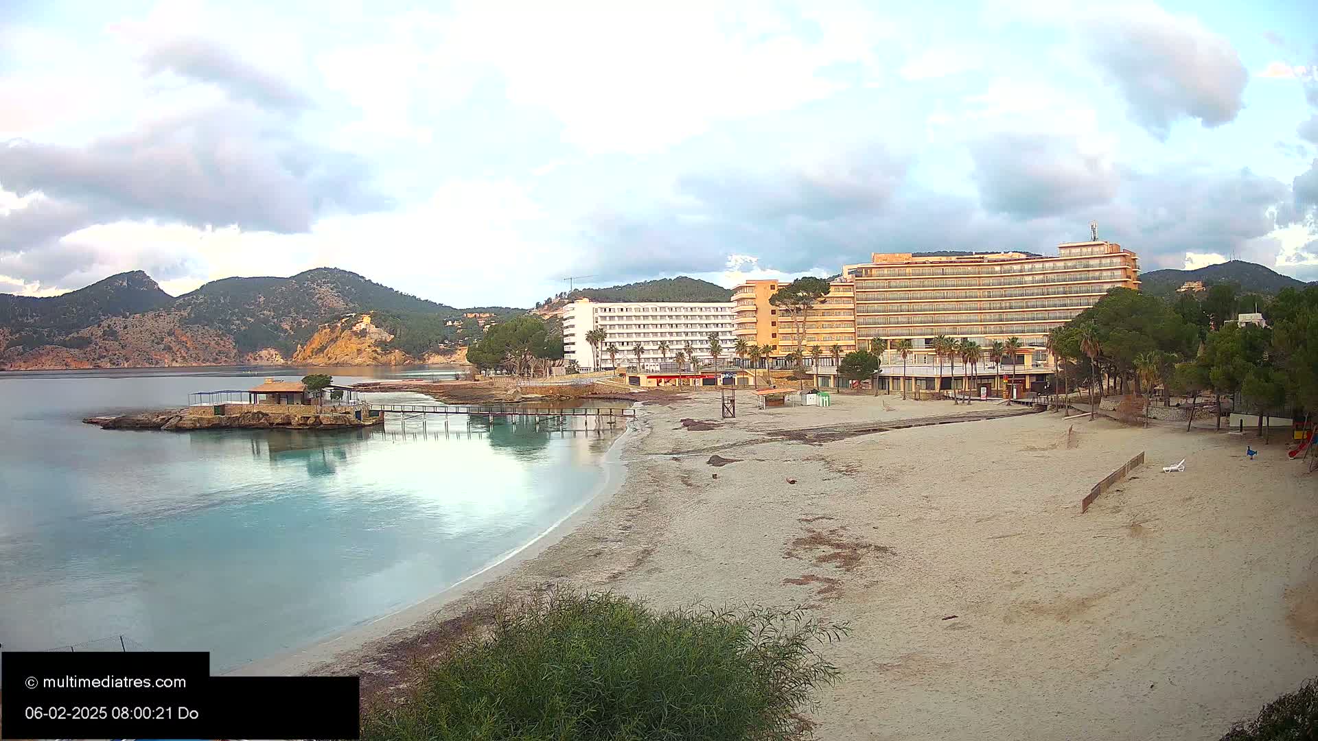 Mallorca, Camp de Mar Beach  Live Cam - Balearic Islands, Spain