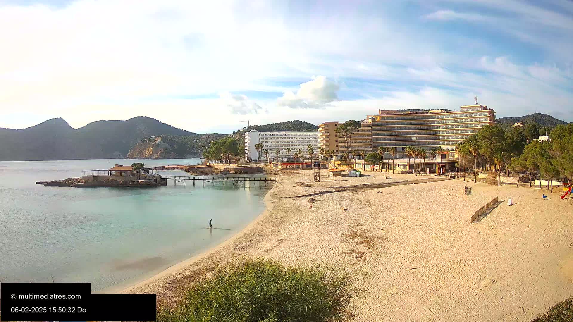 Mallorca, Camp de Mar Beach  Live Cam - Balearic Islands, Spain